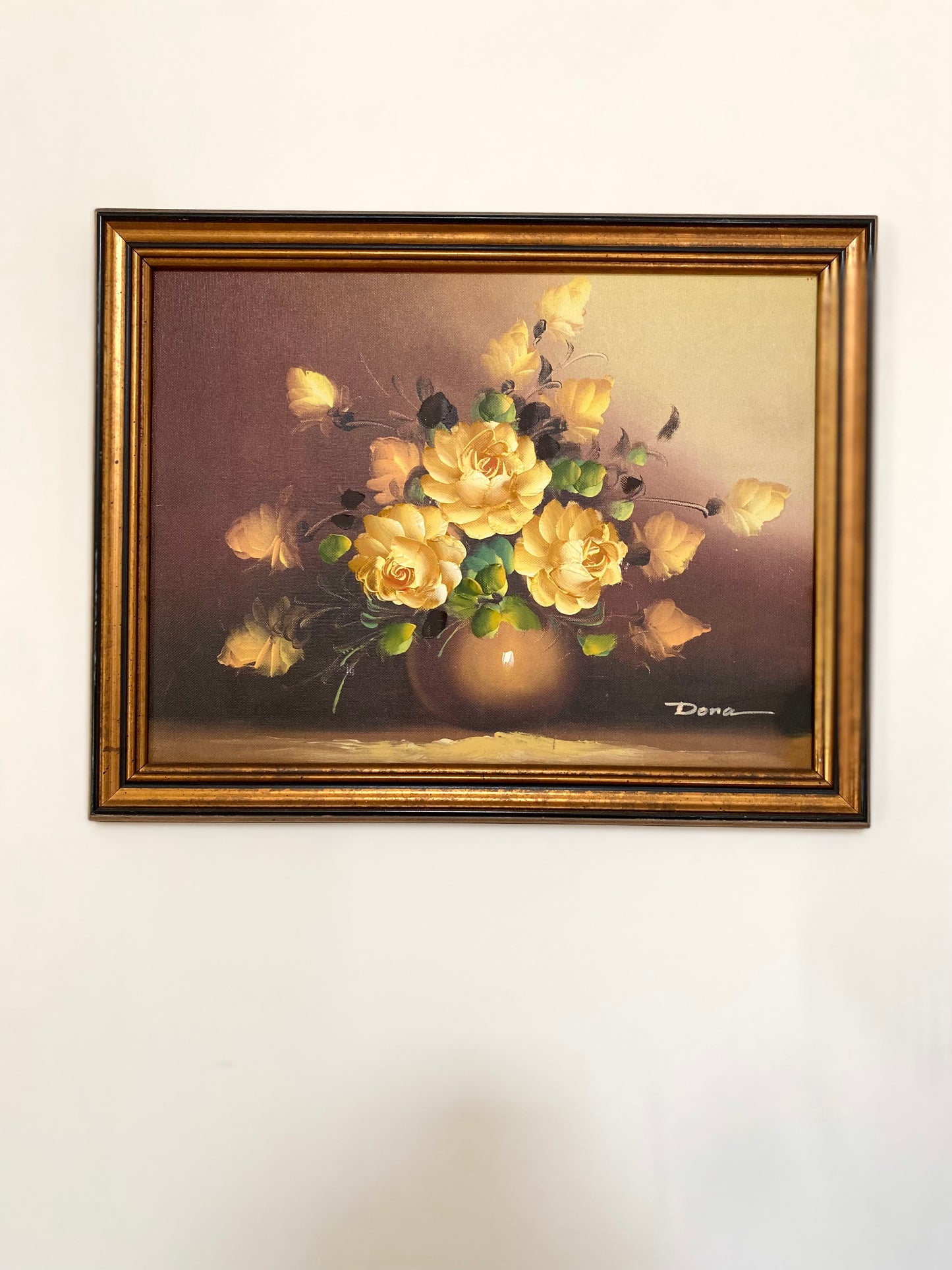 Huile sur toile ancienne