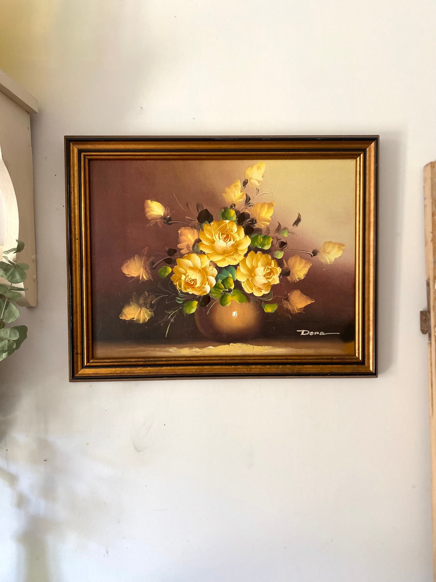 Huile sur toile ancienne