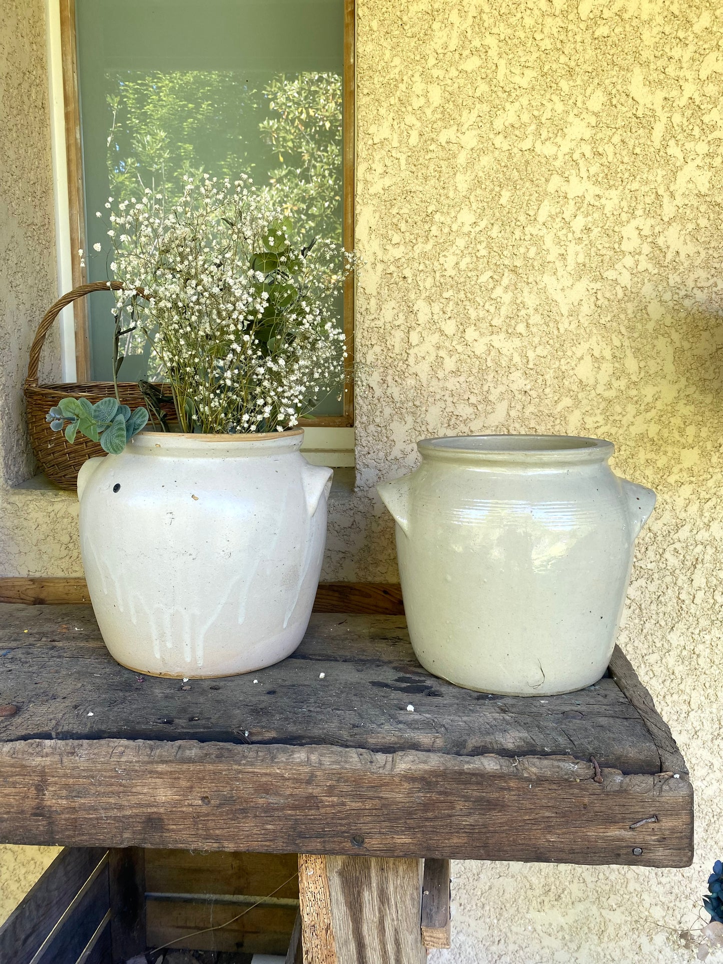 Ancien Grand Pot à Confit en Terre Cuite Vernissée – XIXe
