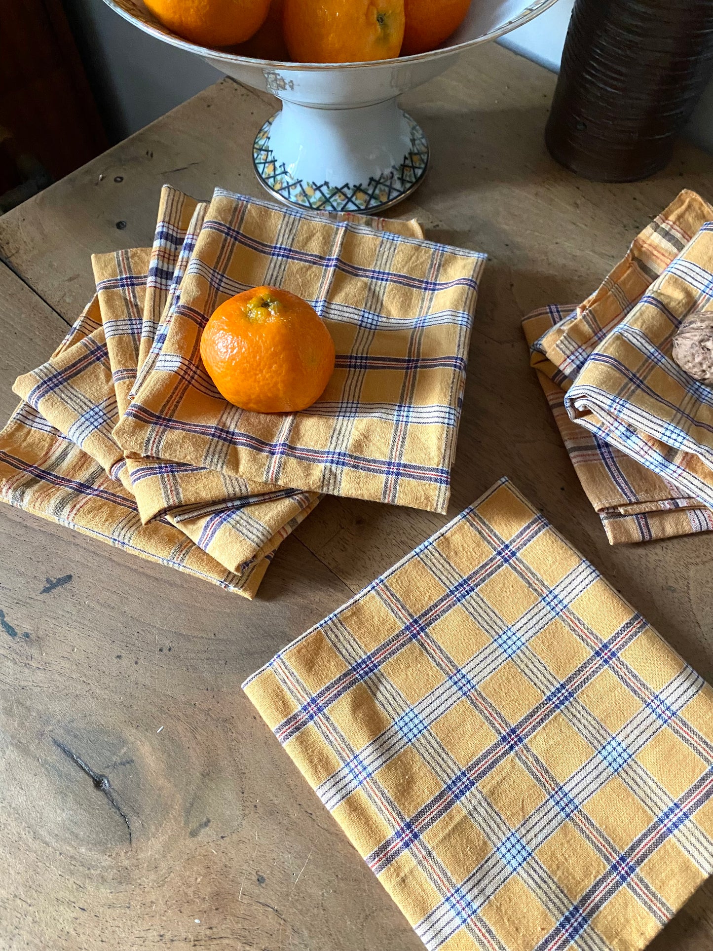 Serviettes de table vintage