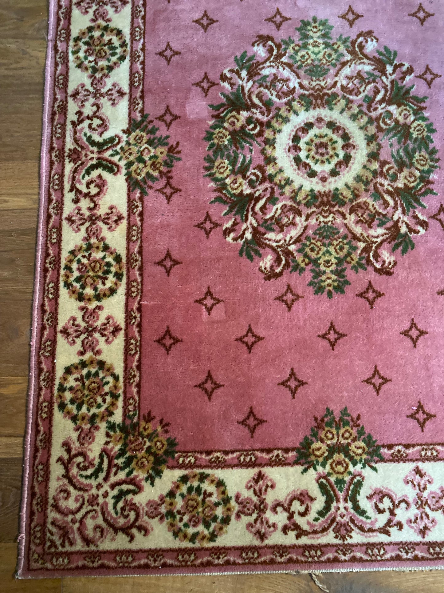 Tapis en laine ancien