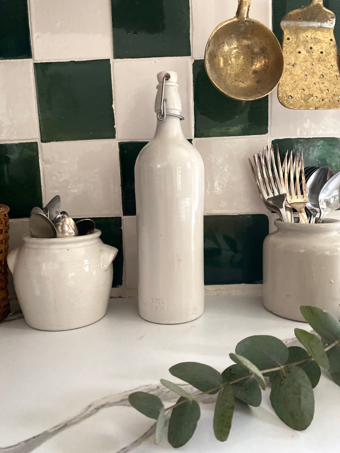 Bouteille à limonade ancienne