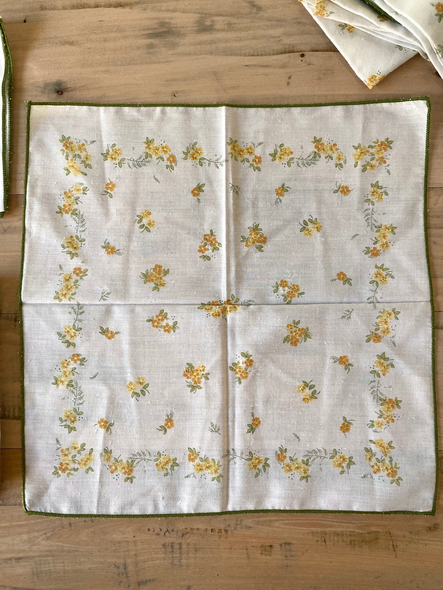 Serviettes de table en coton