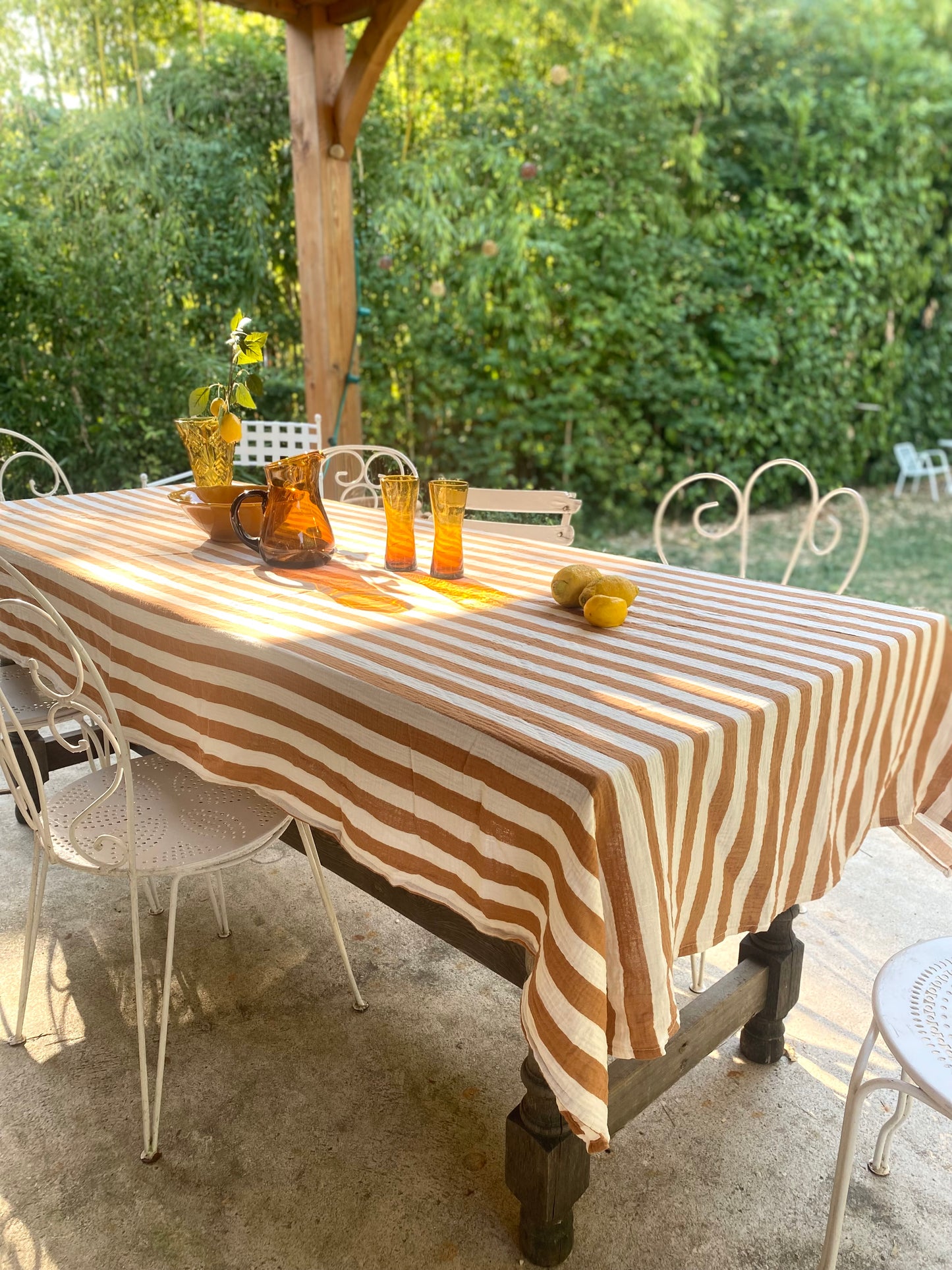 Nappe D’Yvette à Simone * Meyuko— Gaze de coton