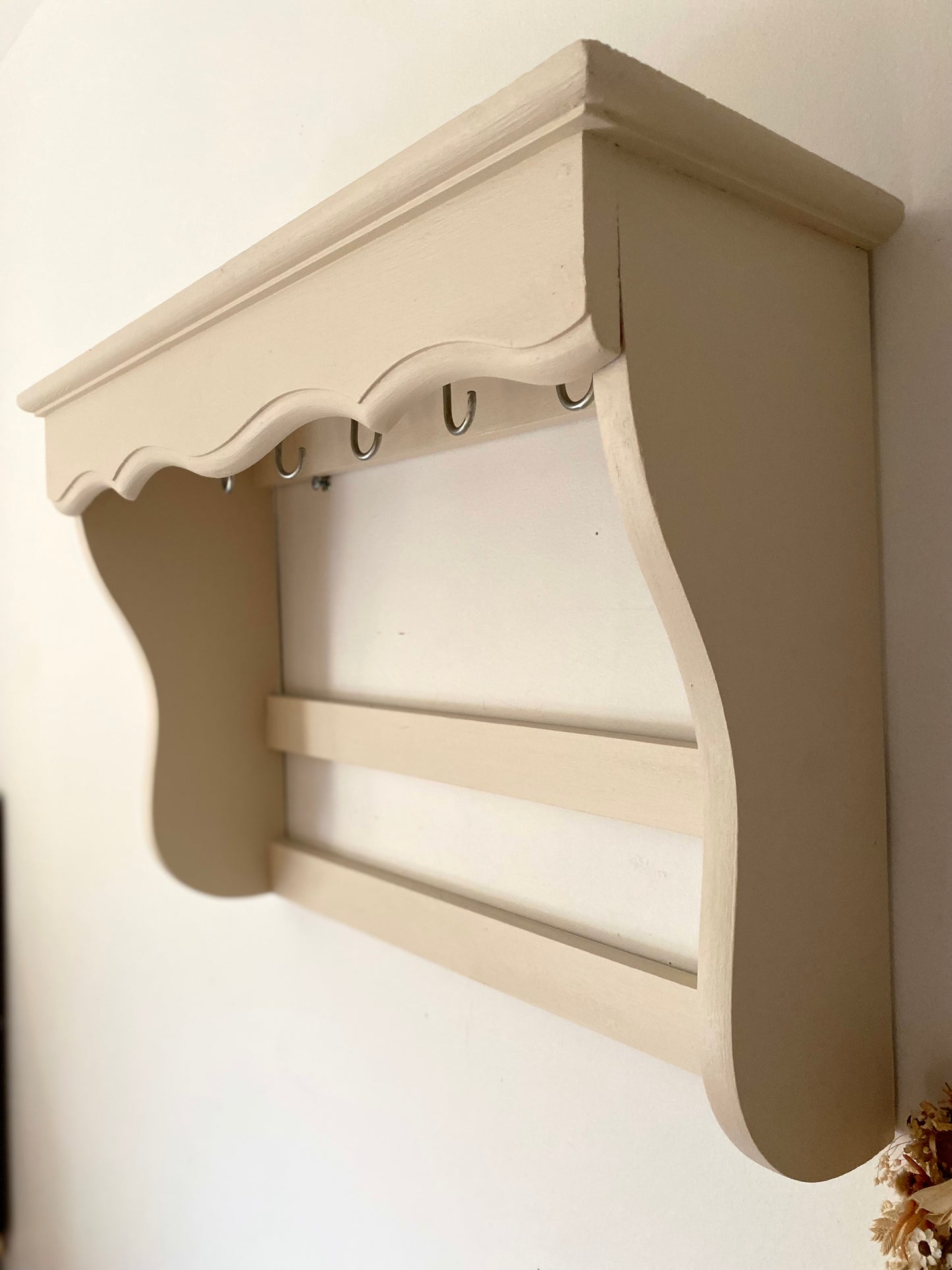 Étagère murale en bois ancien