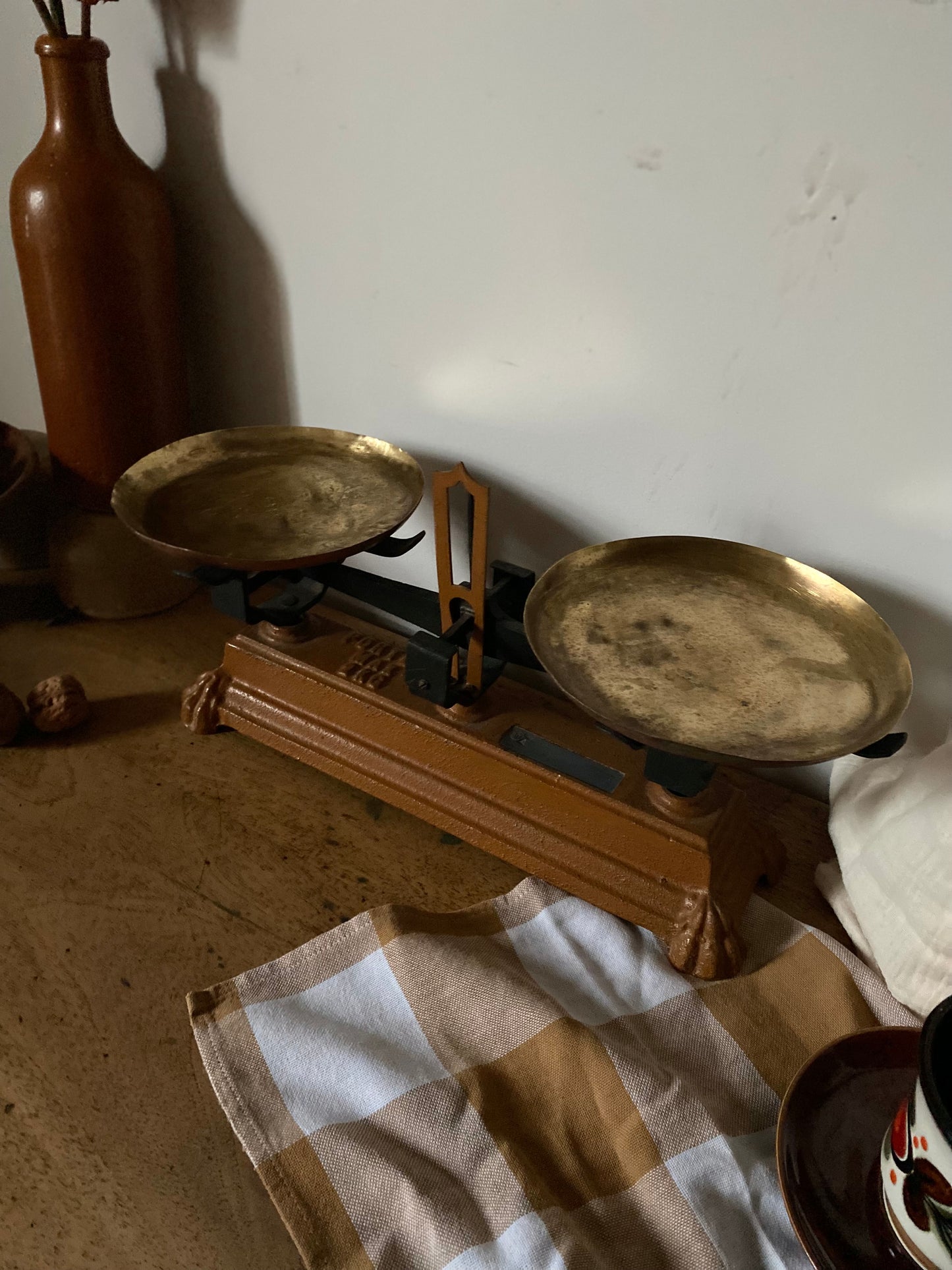 Balance de ménage française fin du XIXe / début du XXe