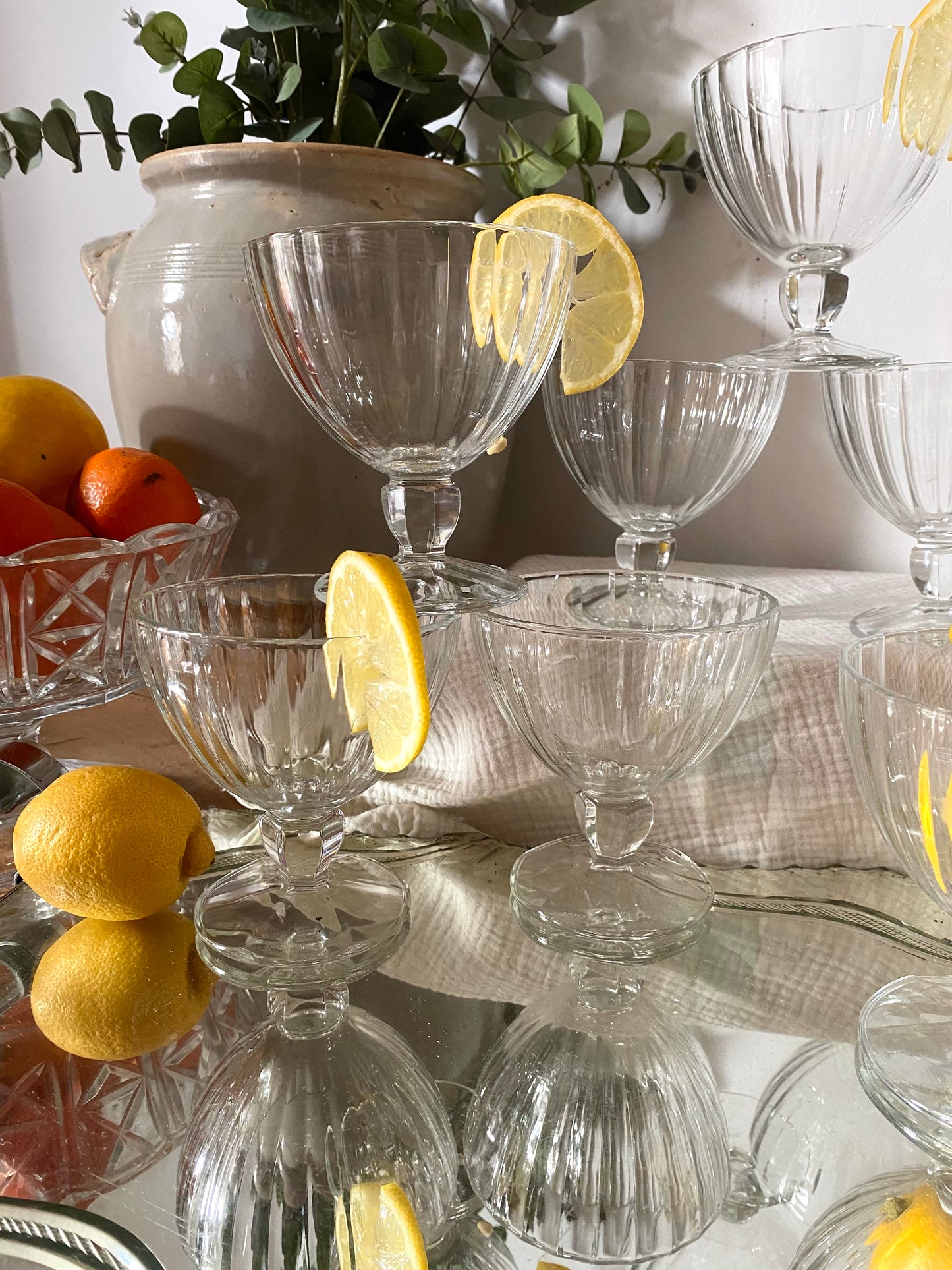 7 Coupes à glace vintage