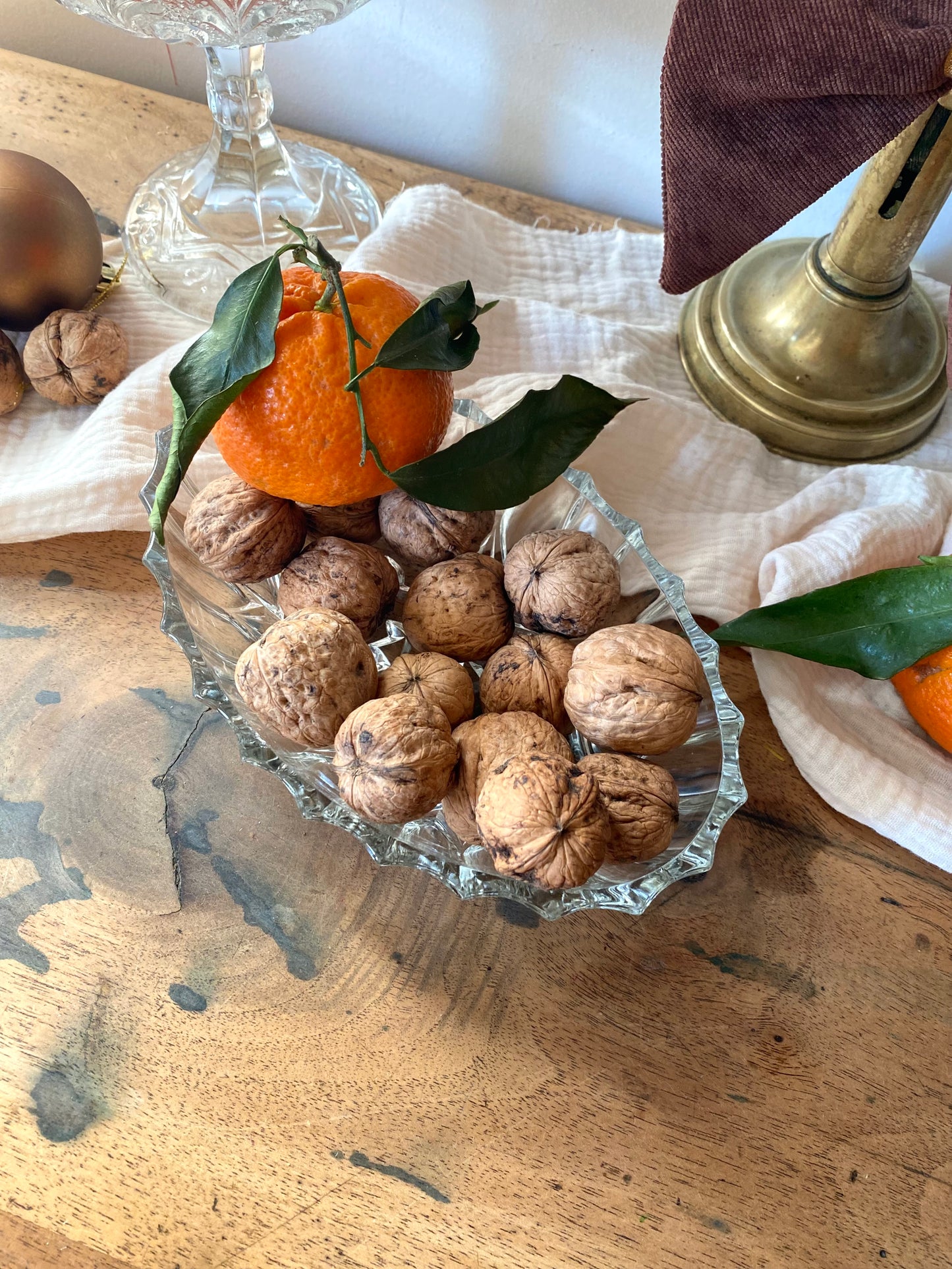 Duo de ravier en verre