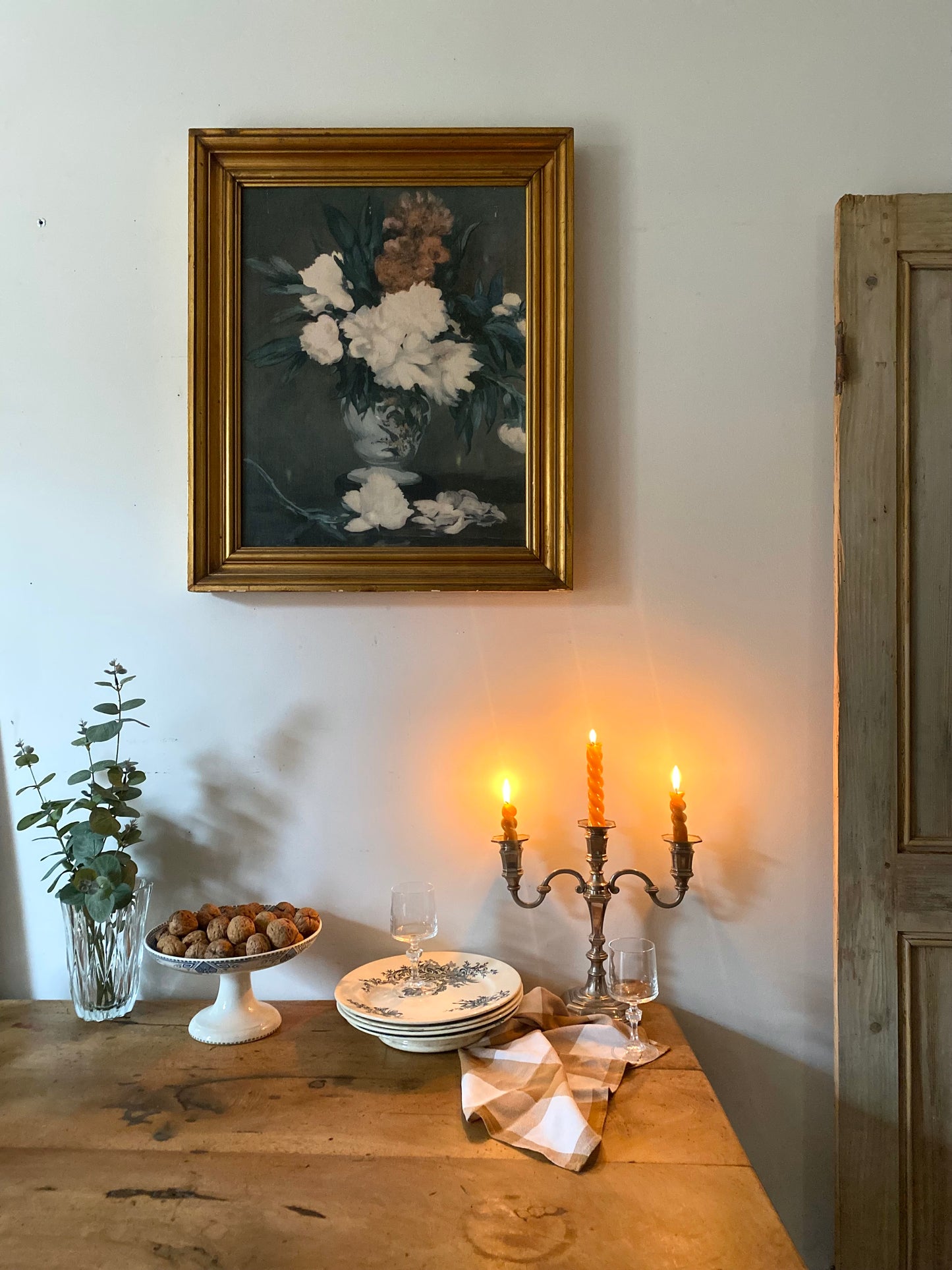 Nature morte classique Hermine de Boissony 1870/1890