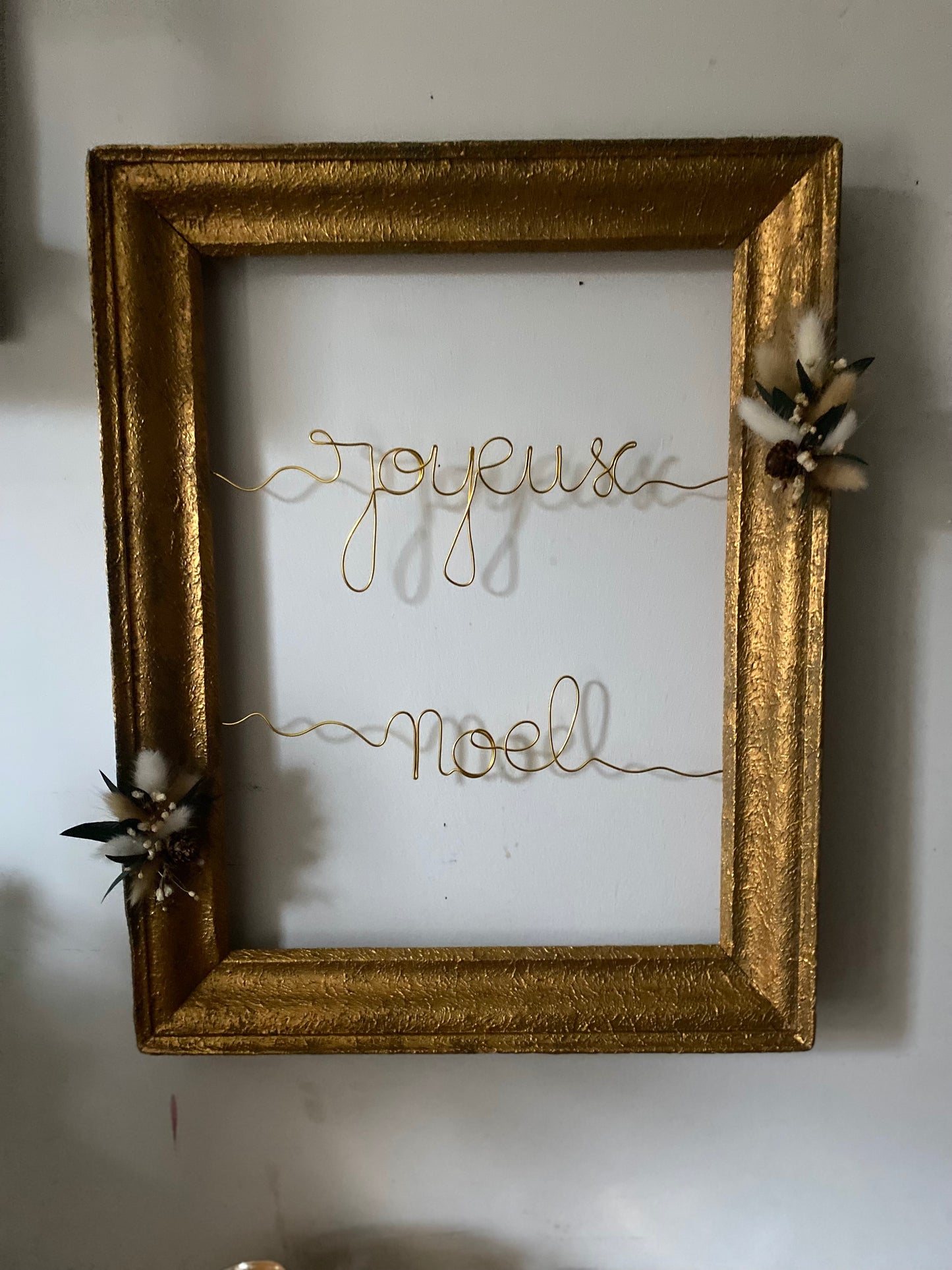 Cadre ancien décoré