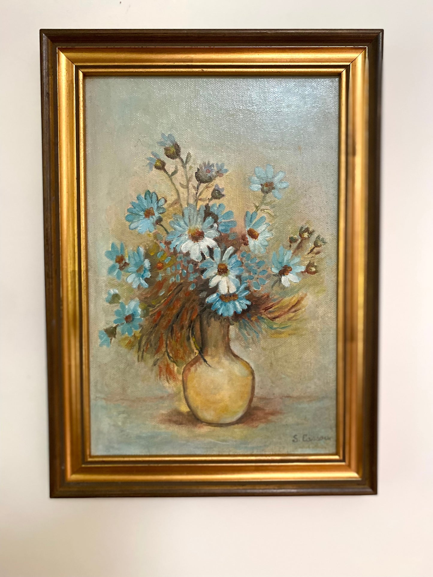 Peinture à l’huile ancienne