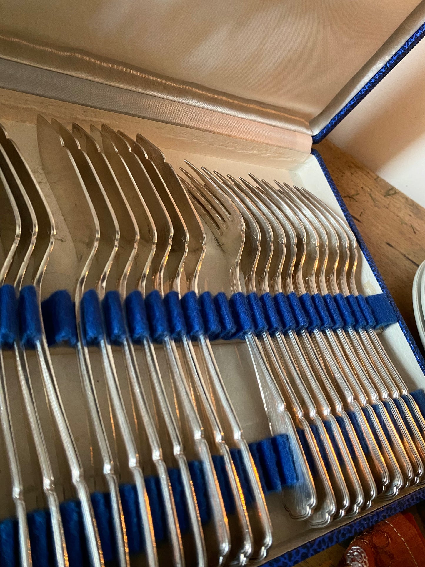 Couverts à poisson anciens