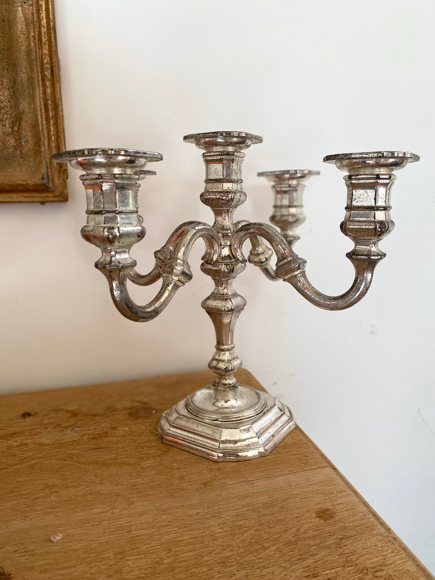 Candélabre ancien à cinq branches