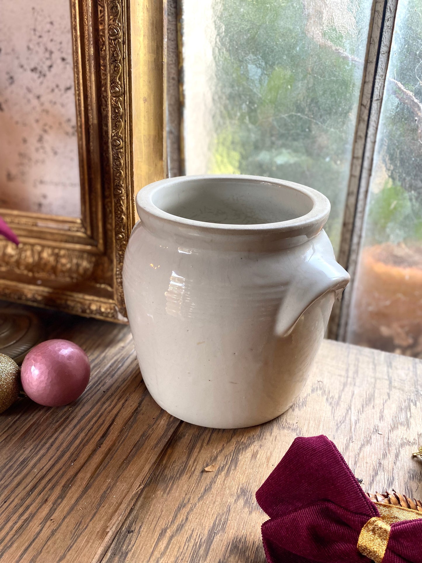 Pot à graisse ancien