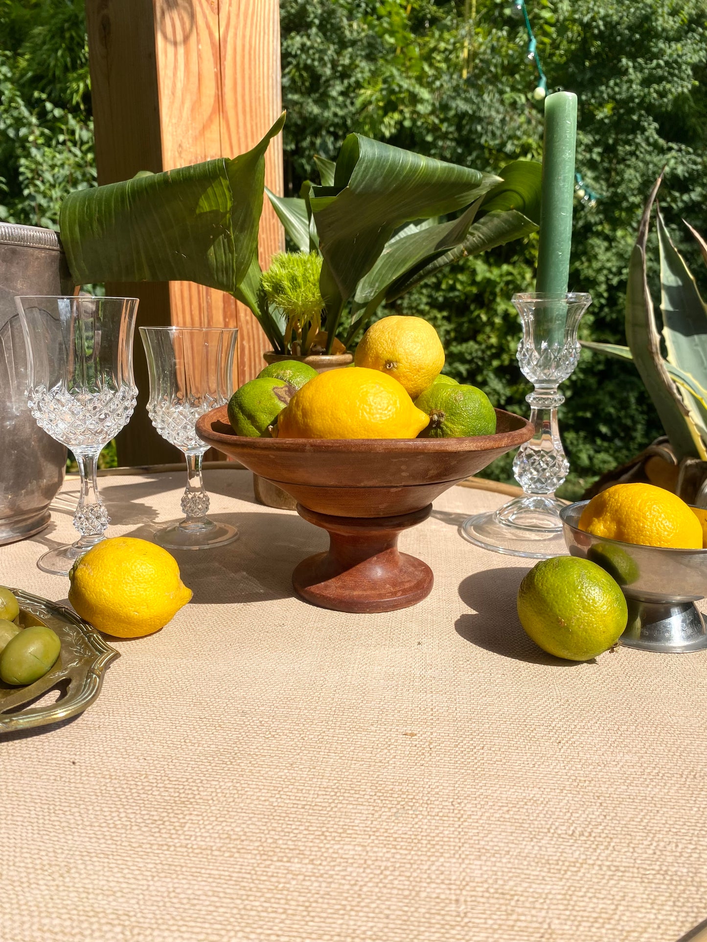 Coupe en bois ancien