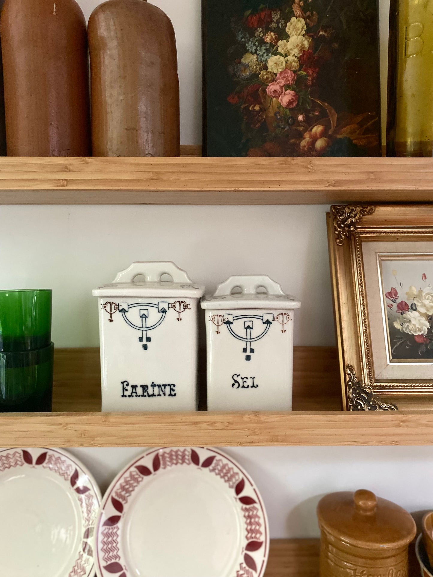 Duo de pots à épices 1920