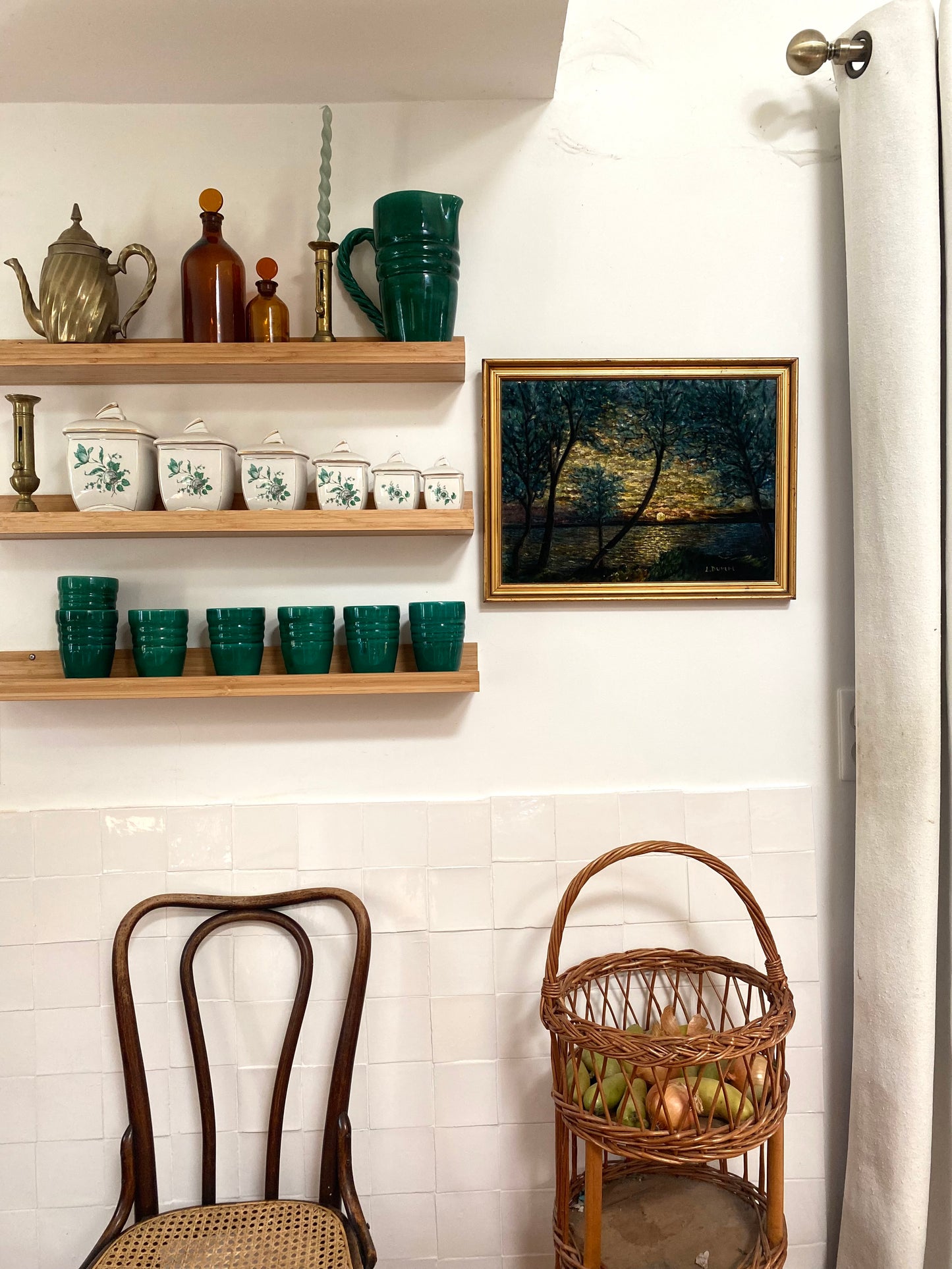 Tableau Huile Lucien DUVERT (Montluçon) - Paysage Post-Impressionniste