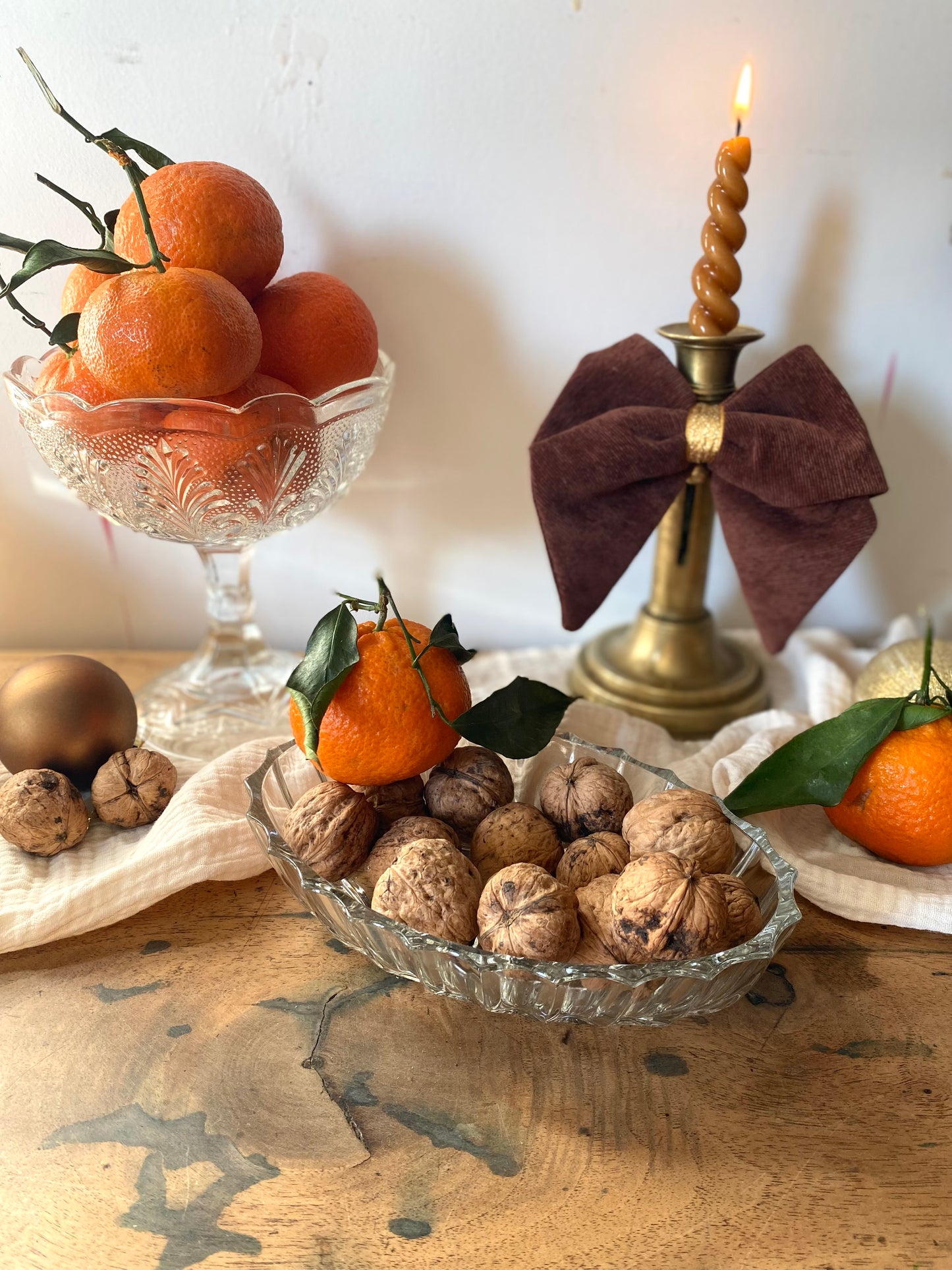 Duo de ravier en verre