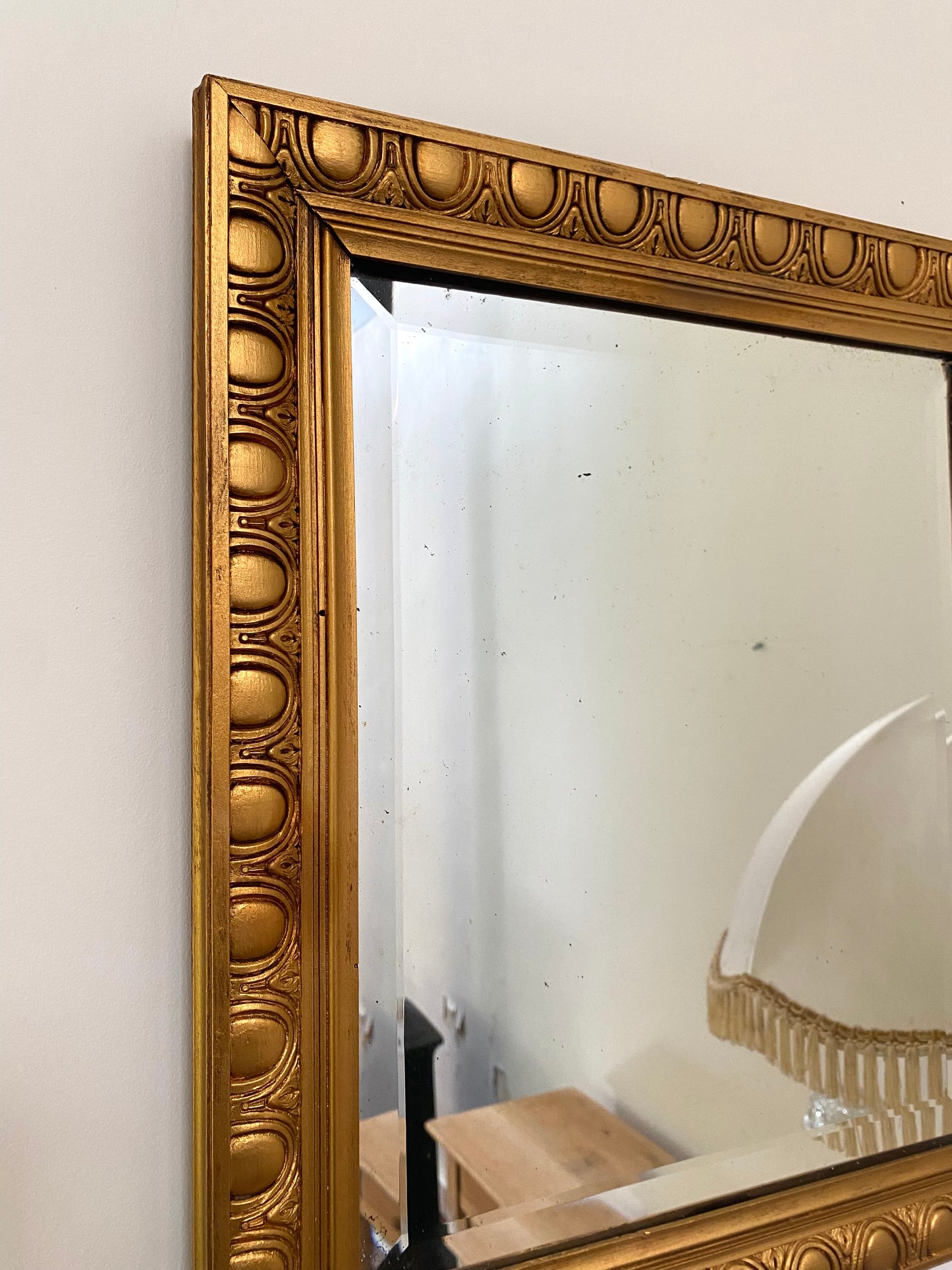 Miroir ancien rectangulaire