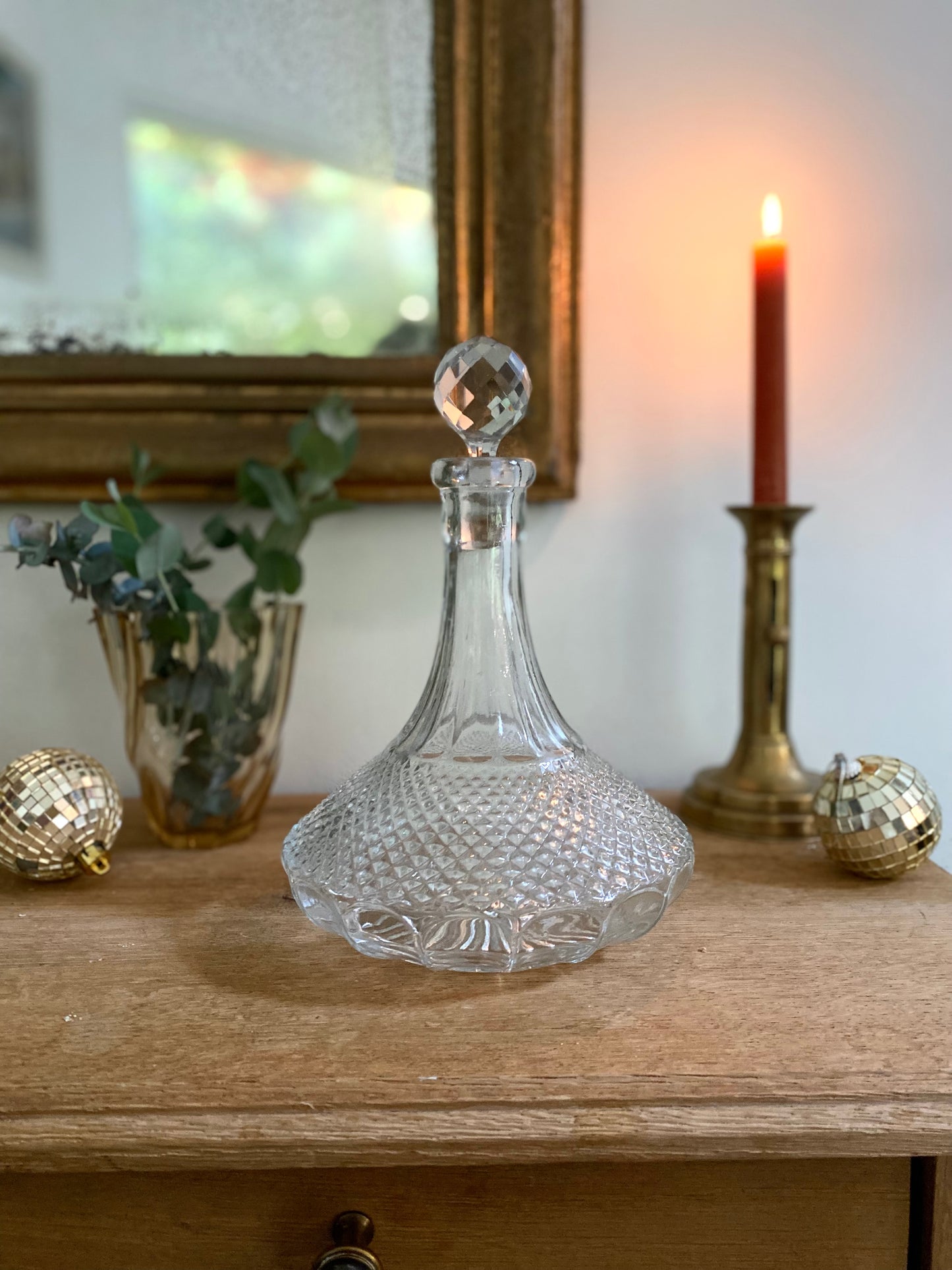 Carafe à décanter ancienne