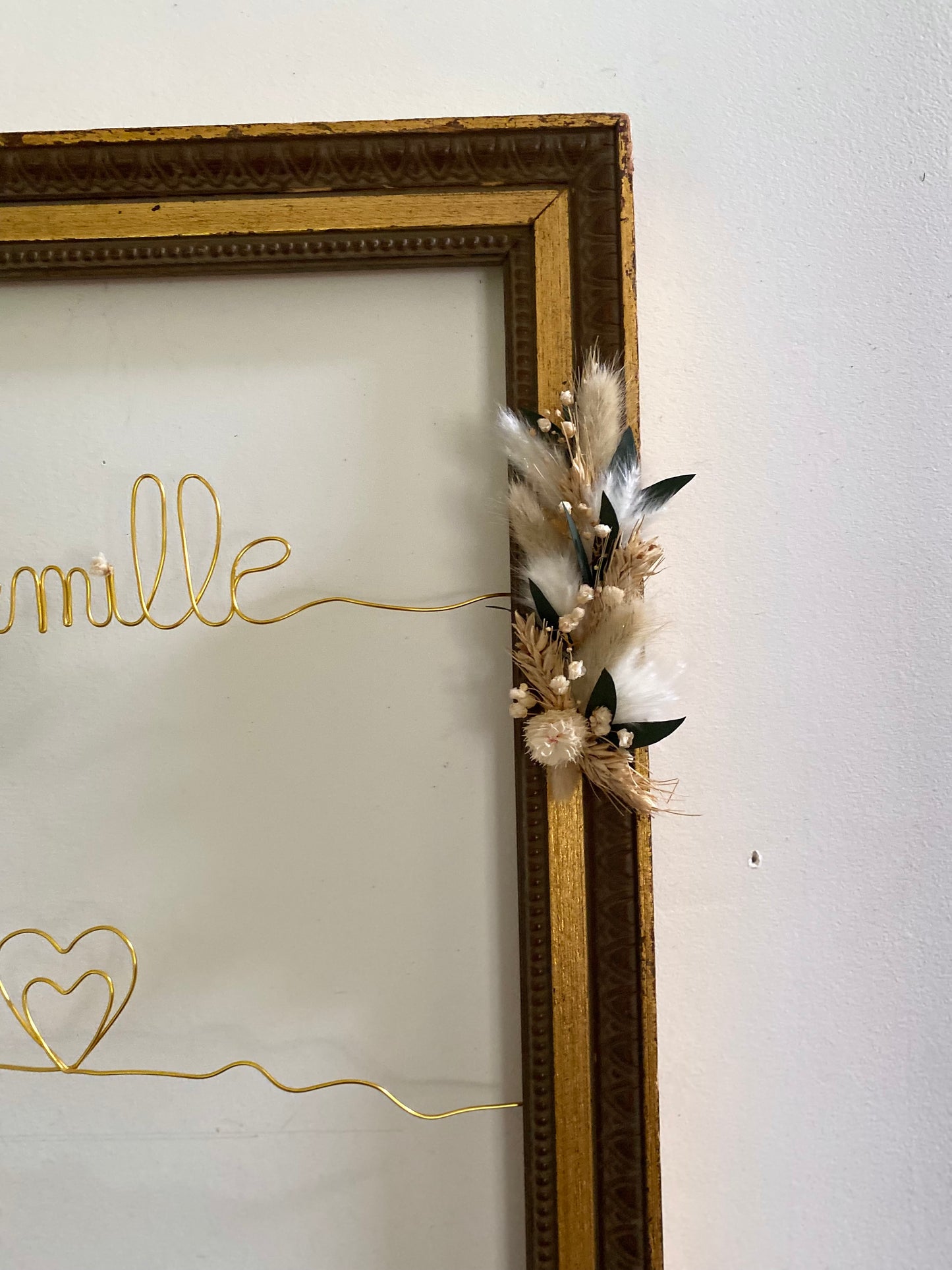 Cadre ancien decoré