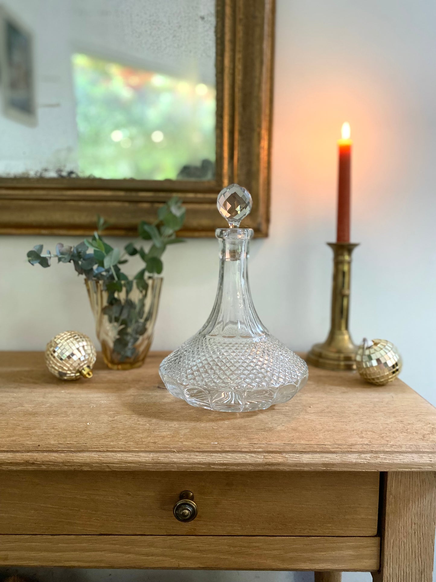 Carafe à décanter ancienne