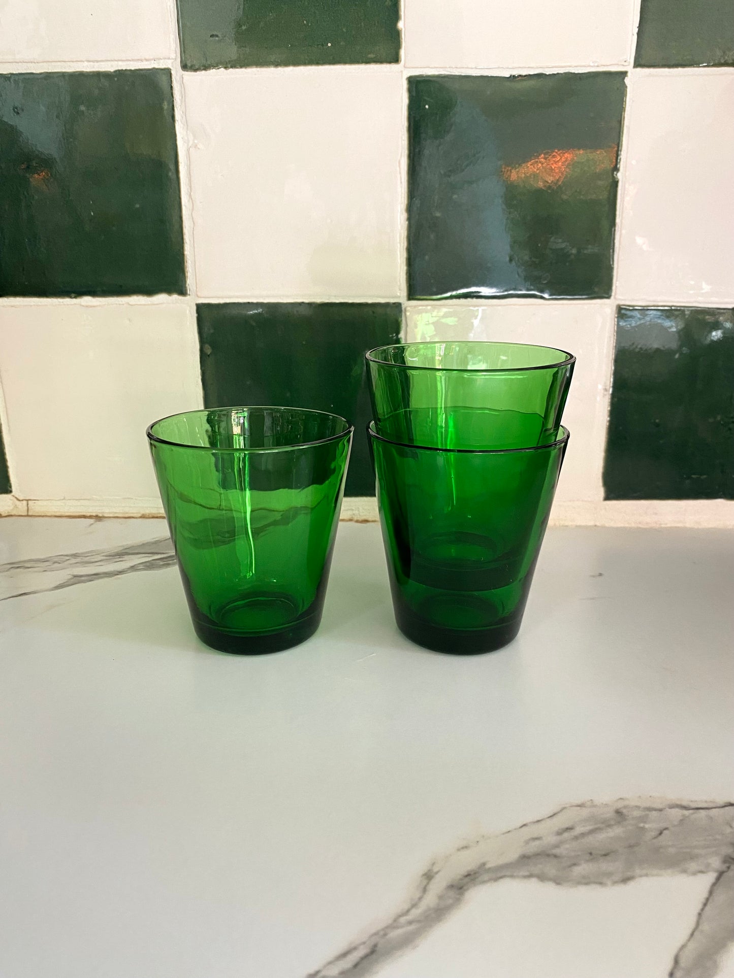 Service 9 petits verres vintage