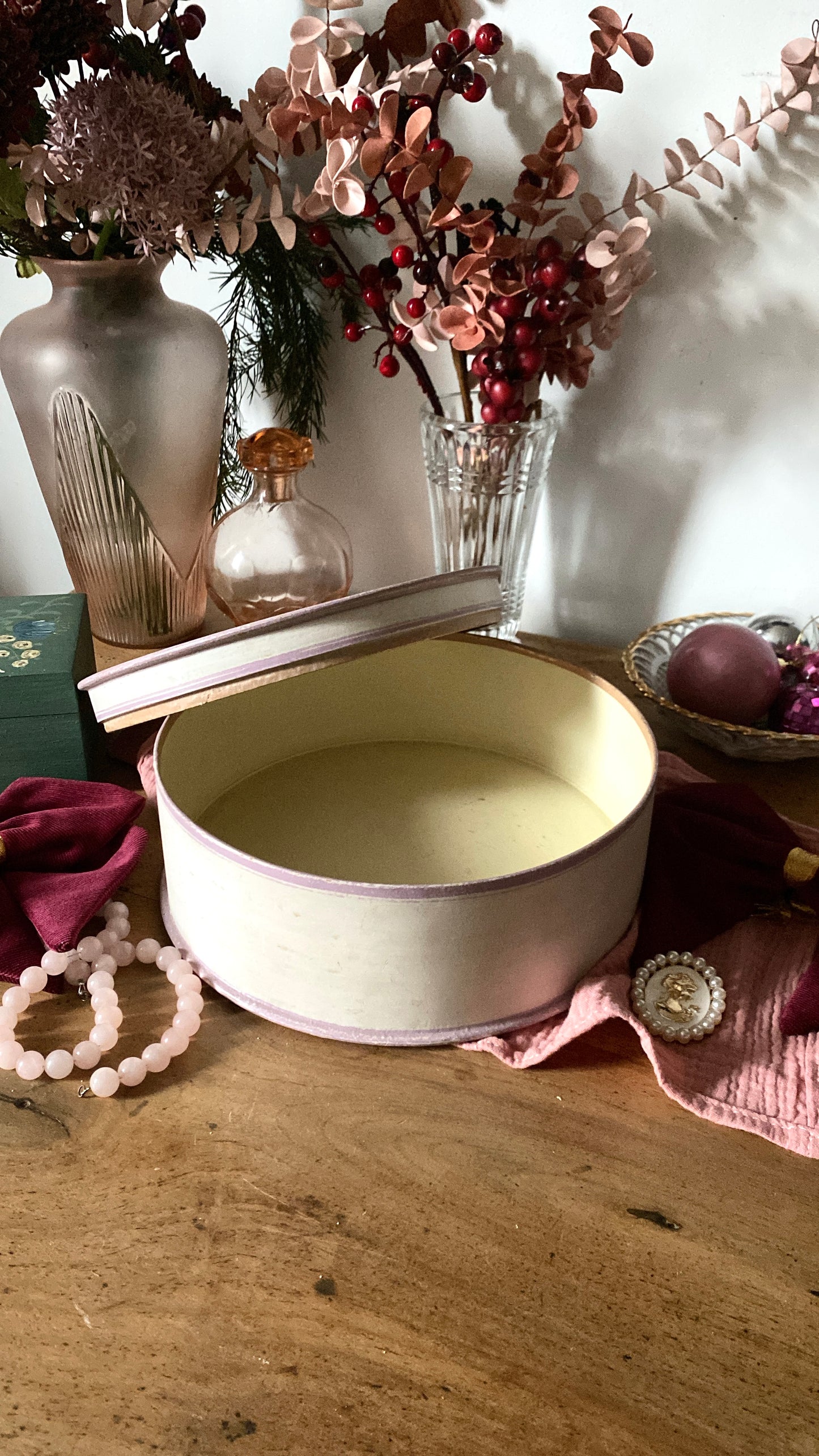 Boîte à chapeau 1950