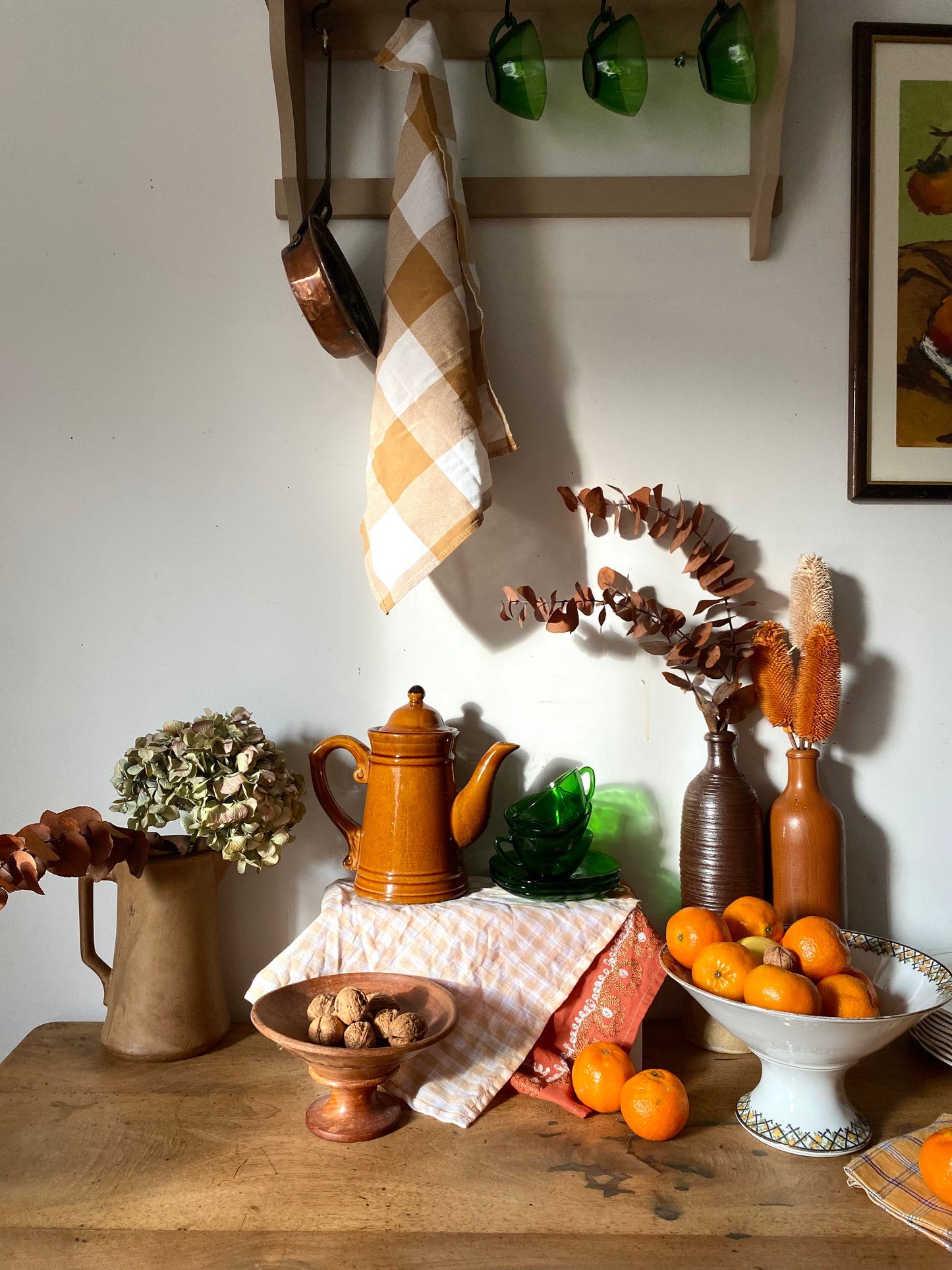 Théière en céramique vernissée