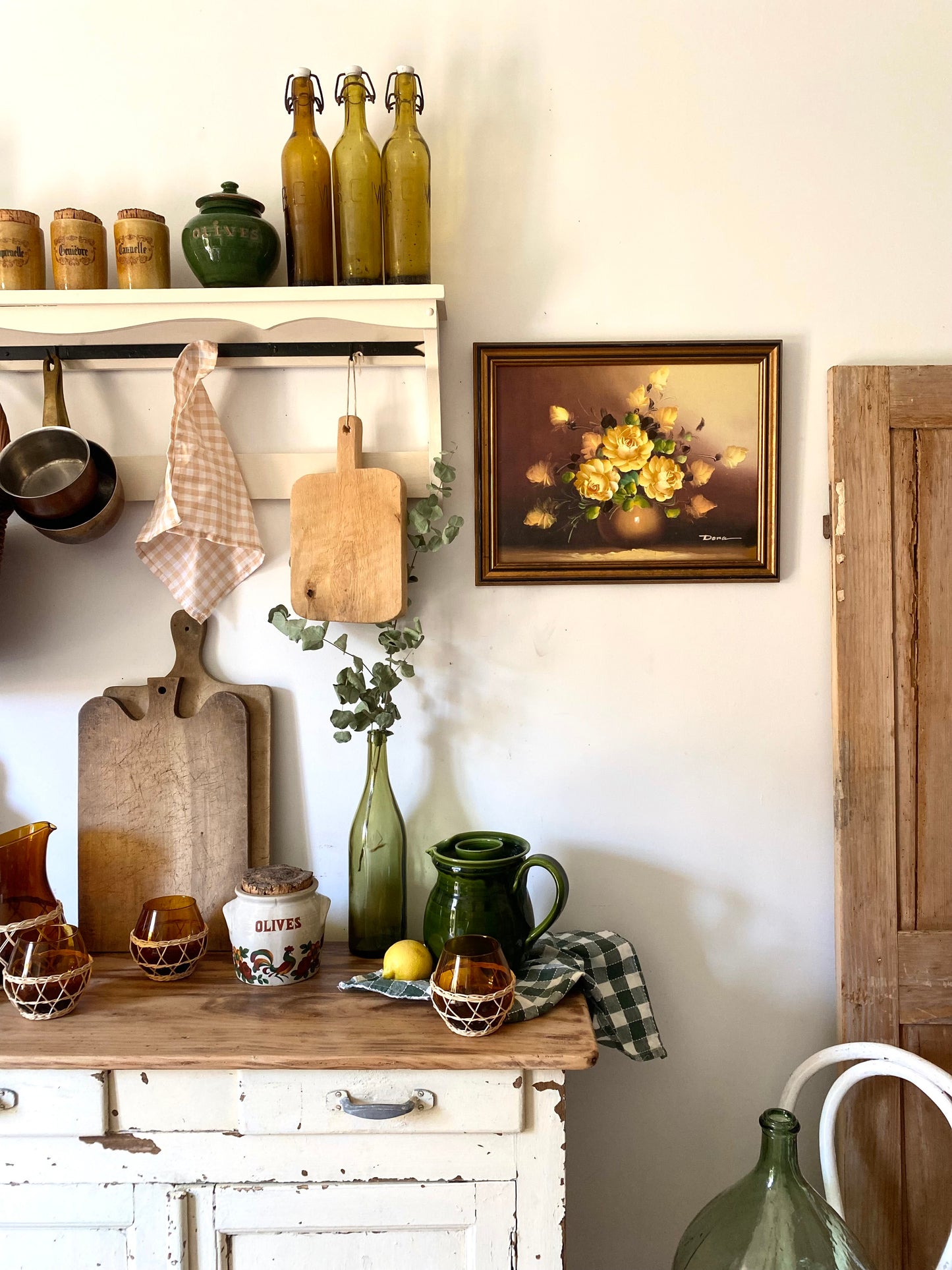 Huile sur toile ancienne