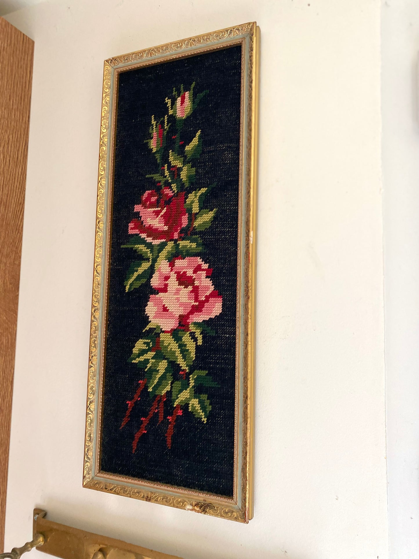 Tableau ancien en point de croix