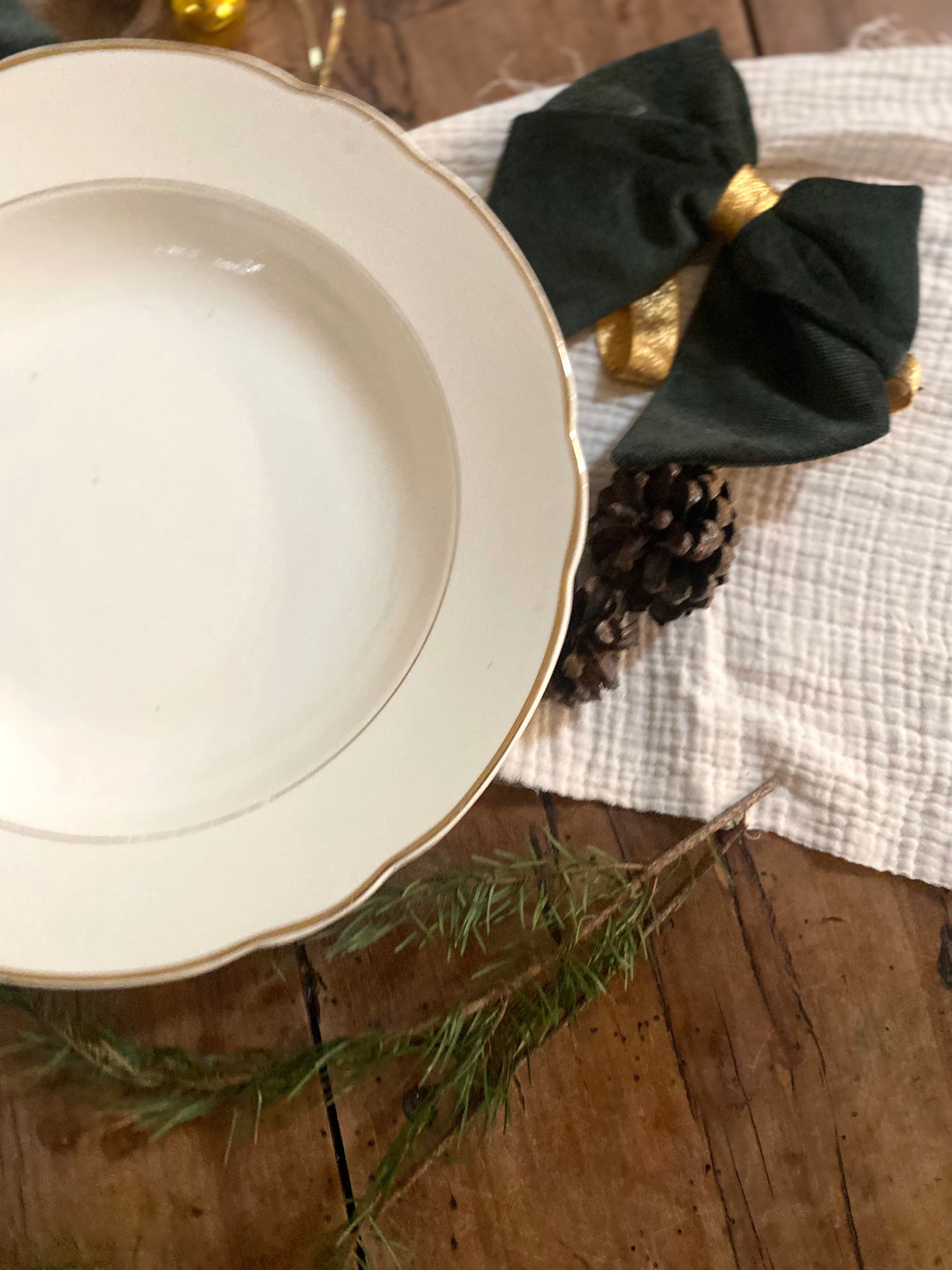 Plat de service creux