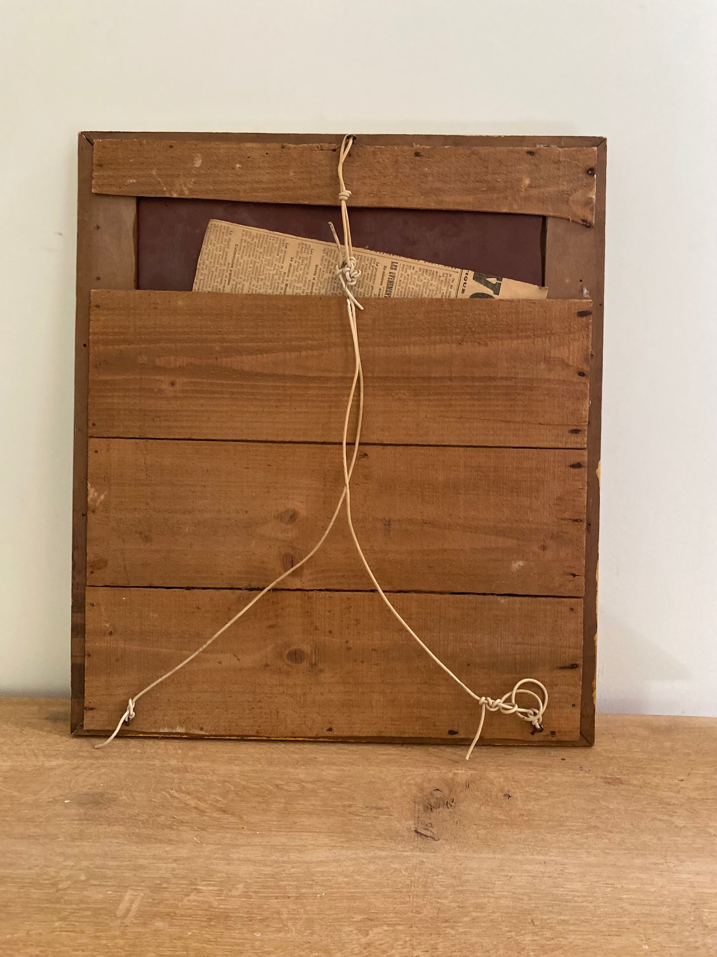 Miroir ancien rectangulaire