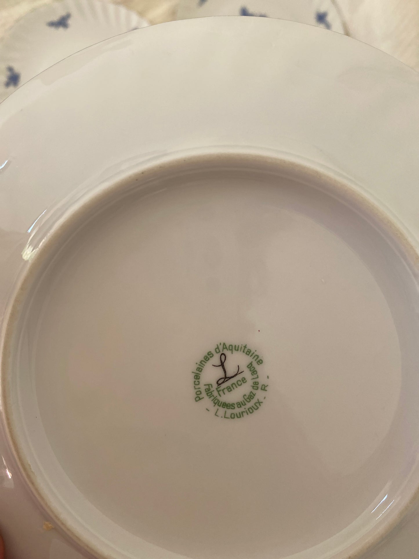 Assiettes à dessert — 1950