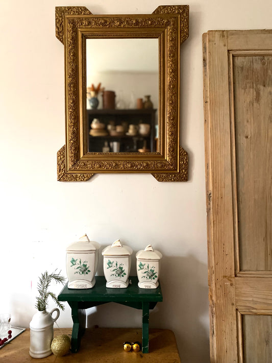 Miroir de style Louis XVI-Napoléon lll 1860-1870