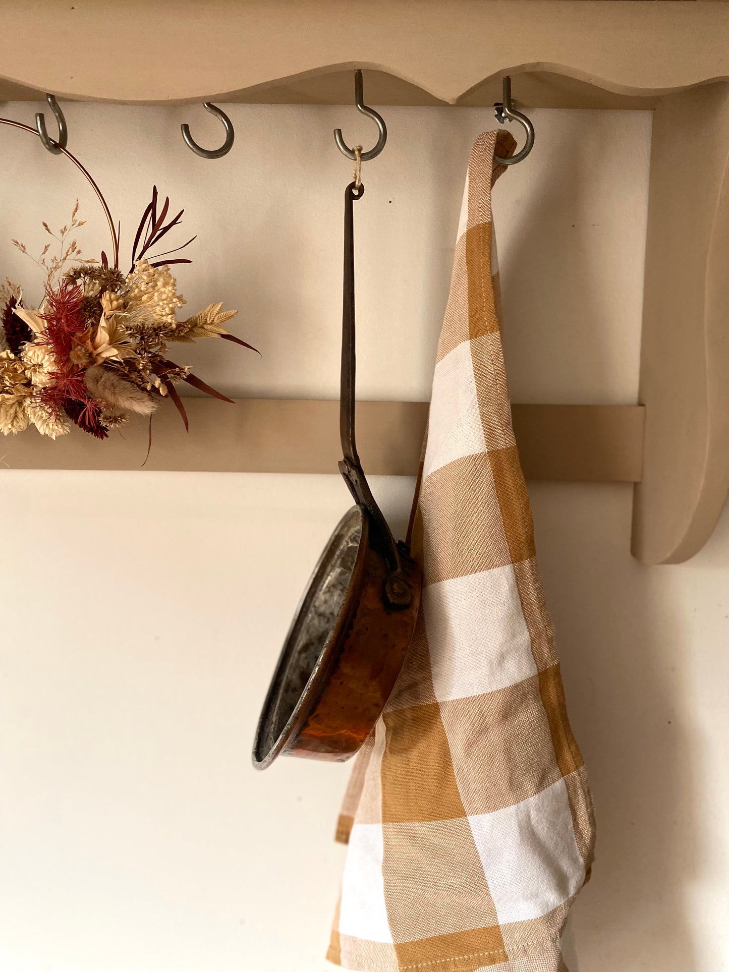 Casserole en cuivre ancien