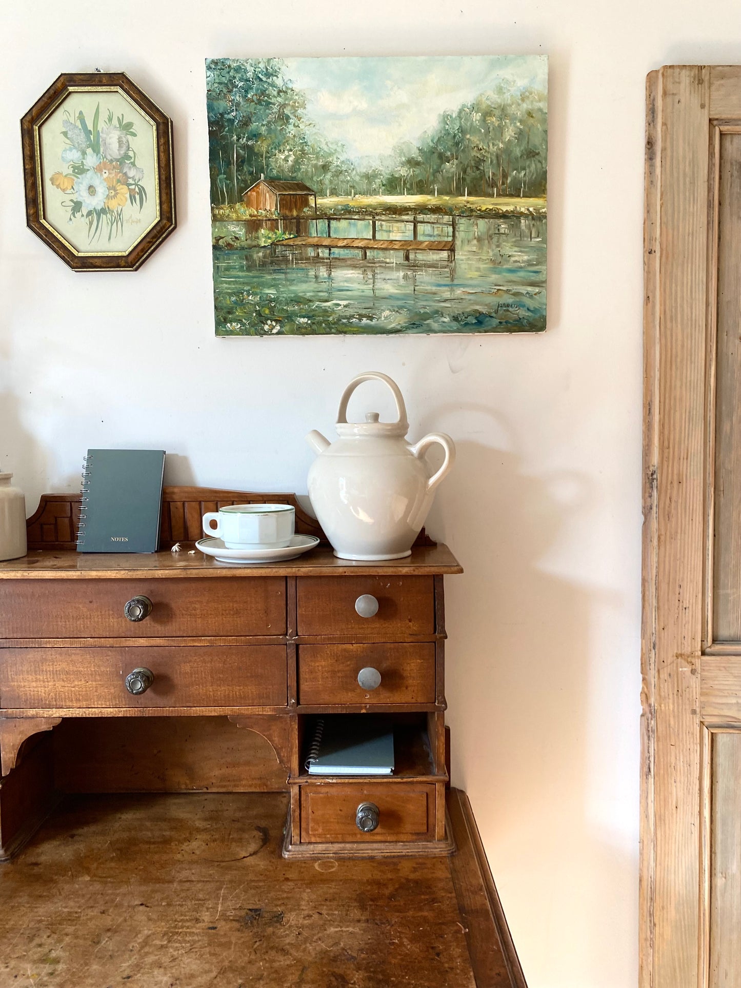 Huile sur toile vintage