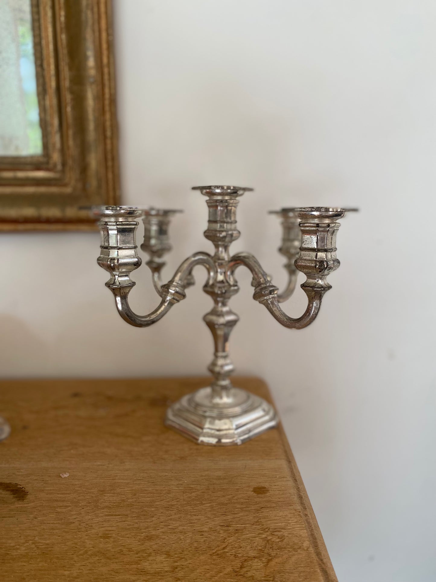 Candélabre ancien à cinq branches