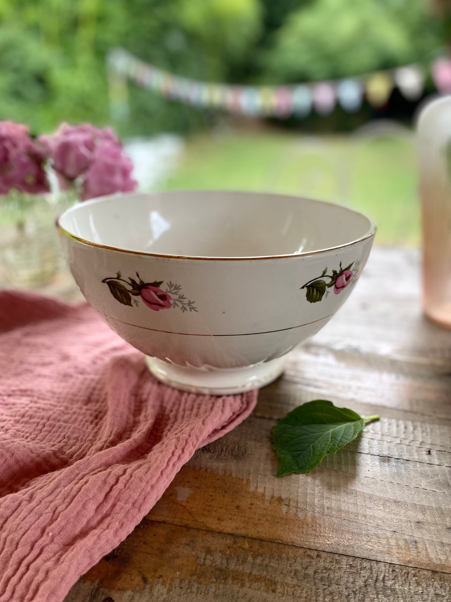 Saladier en faïence ancienne