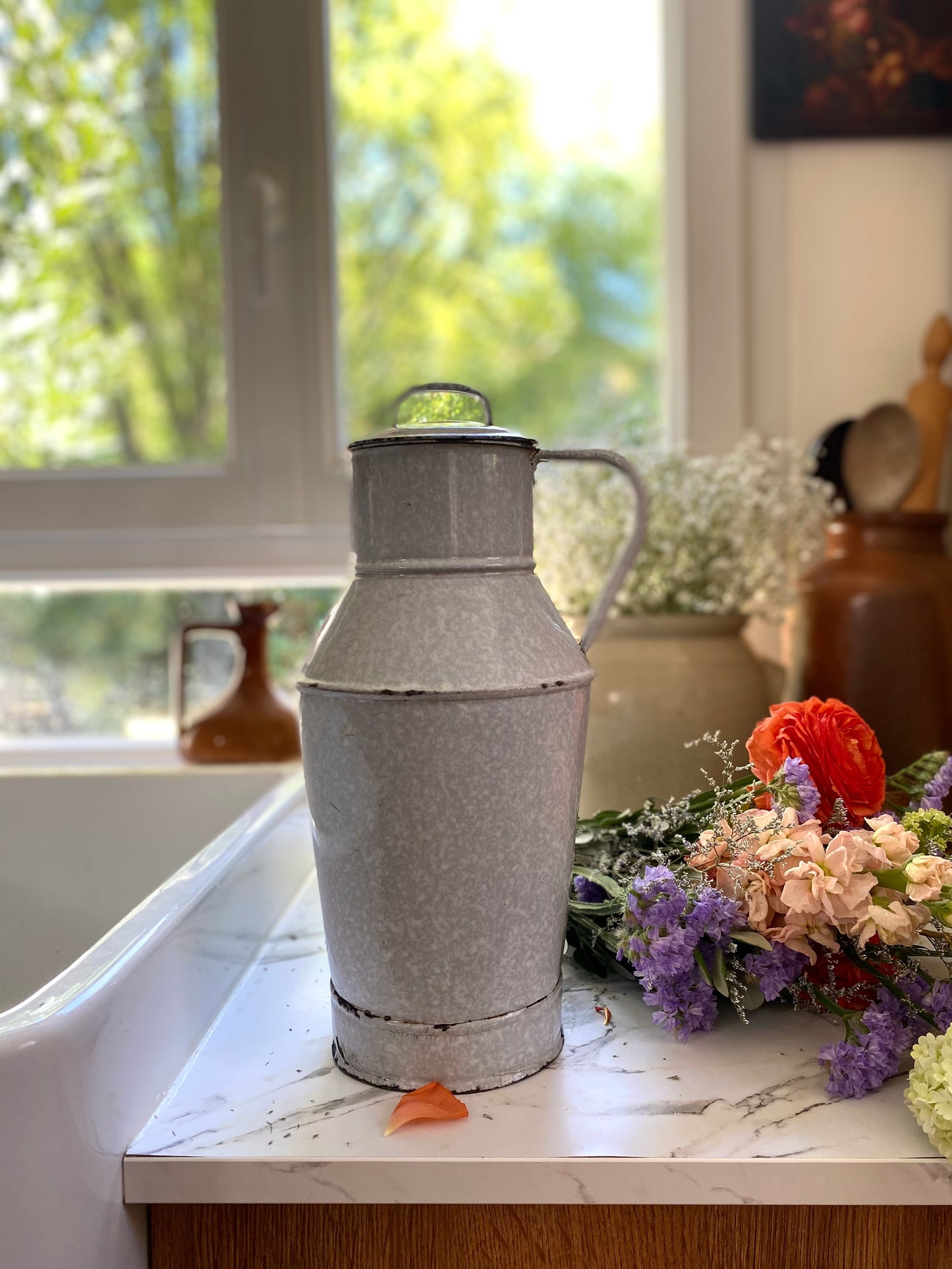 Pot à Lait en Émail 1940
