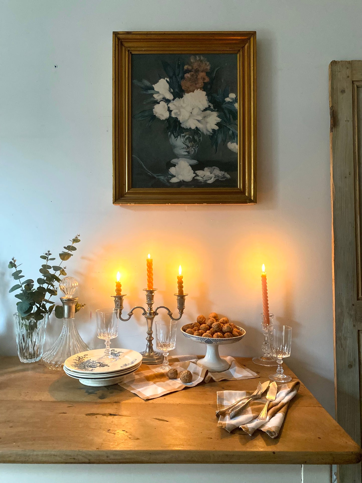 Nature morte classique Hermine de Boissony 1870/1890