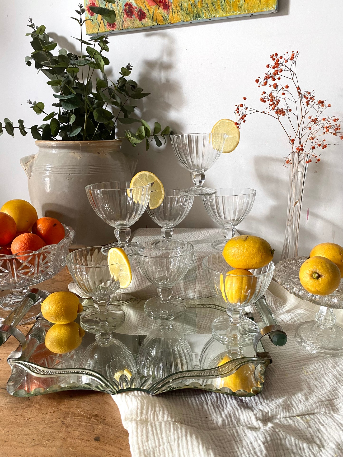 7 Coupes à glace vintage