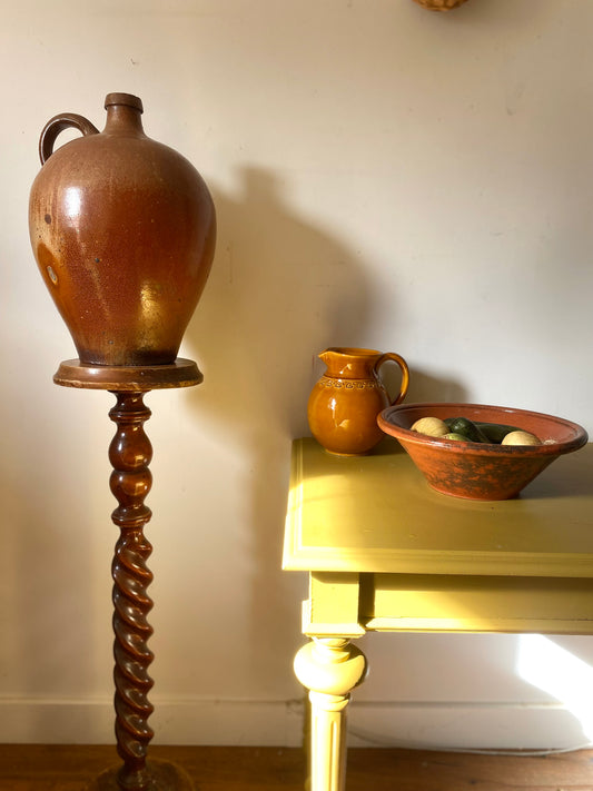 Grande cruche ancienne en grès – H. 45 cm