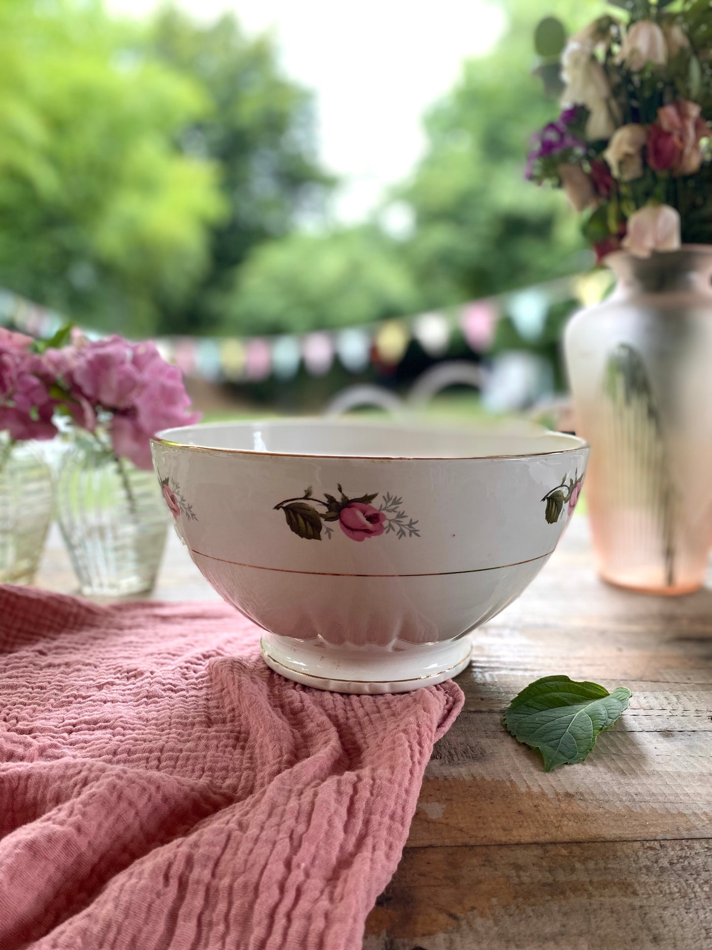 Saladier en faïence ancienne