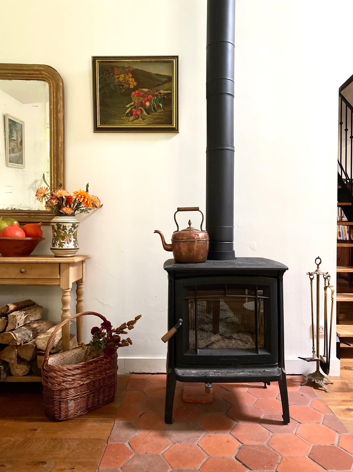 Nature morte à l’huile ancienne