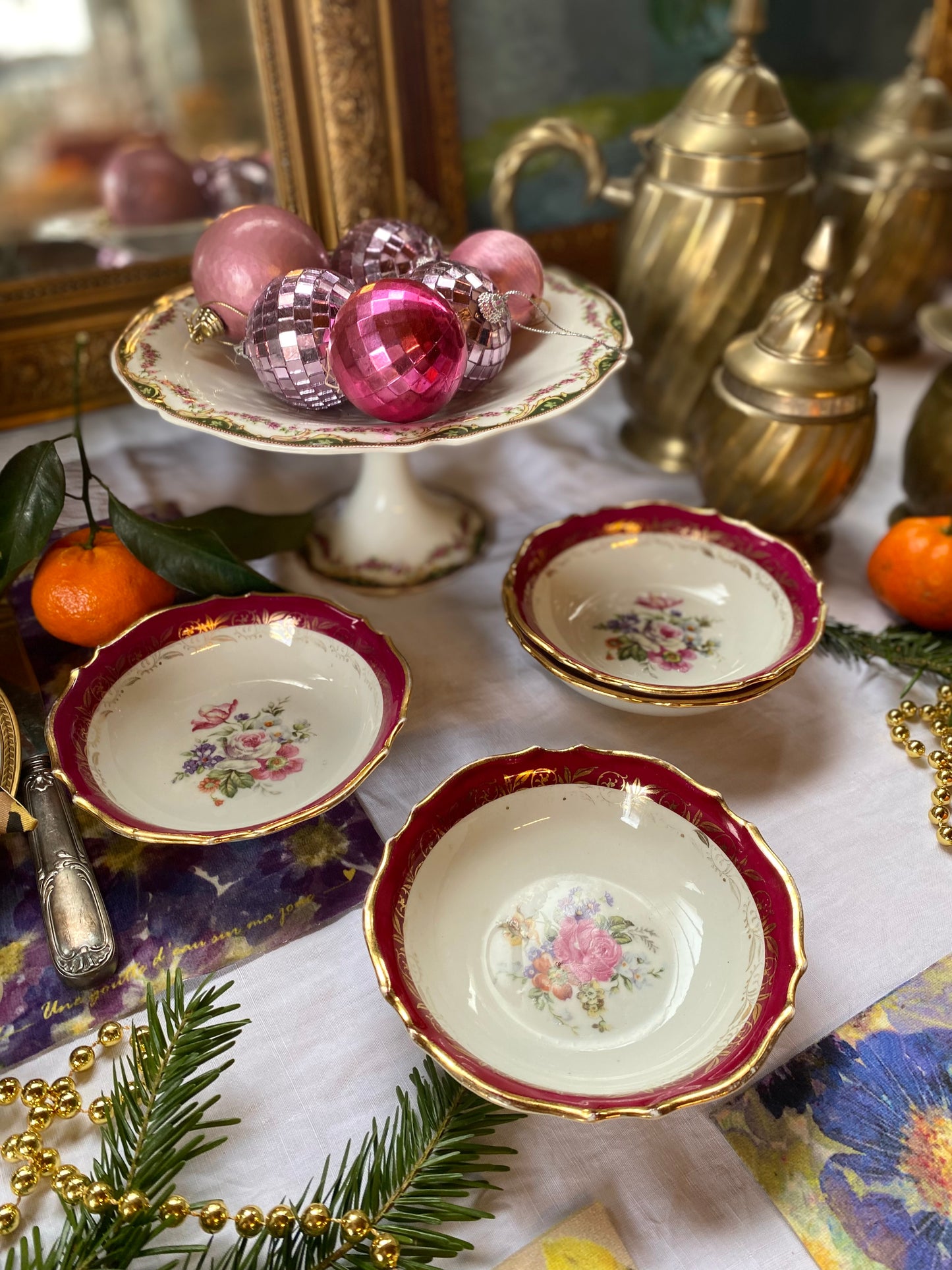 Ramequins en faïence ancienne