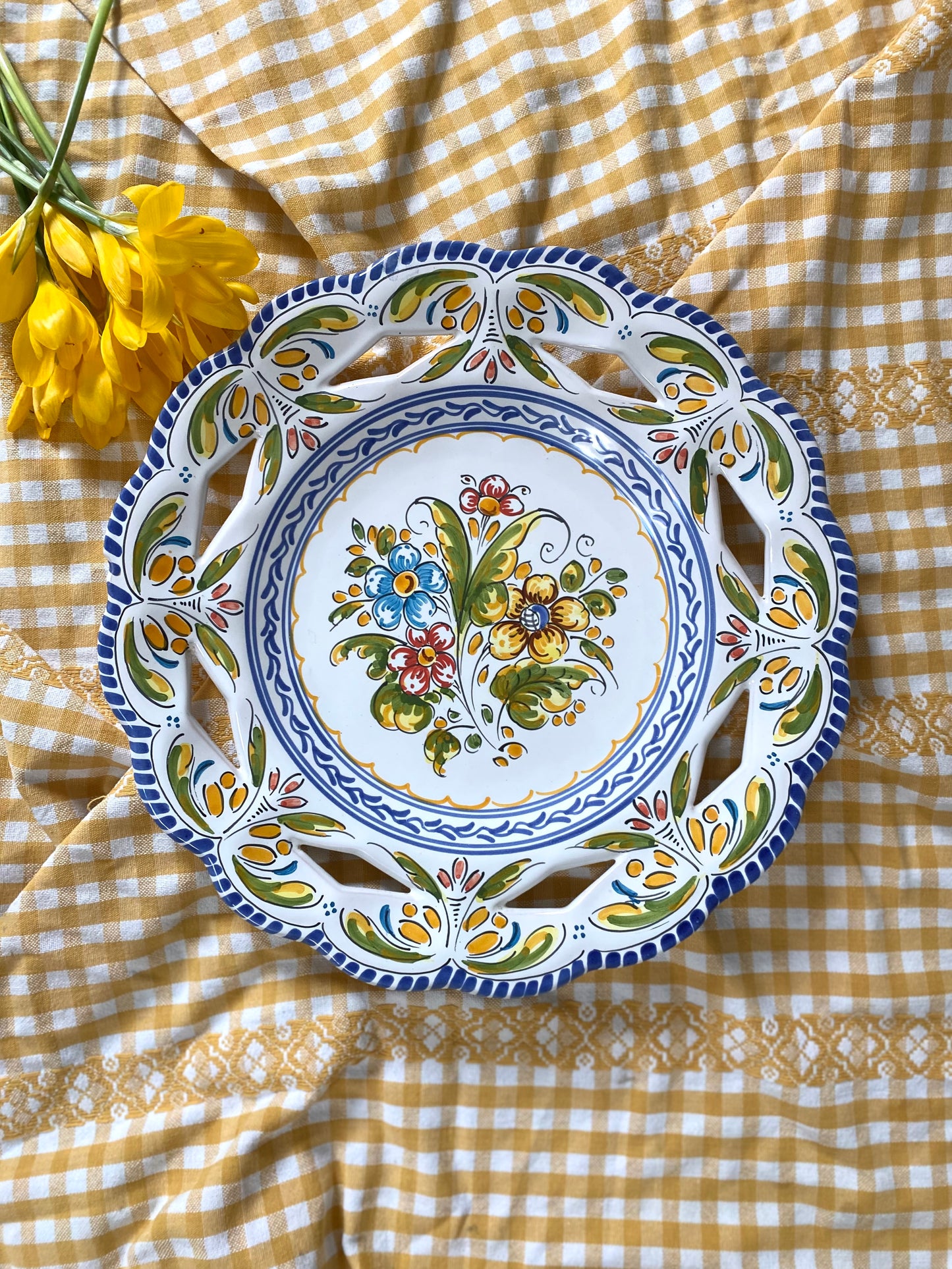 Plat de présentation en céramique