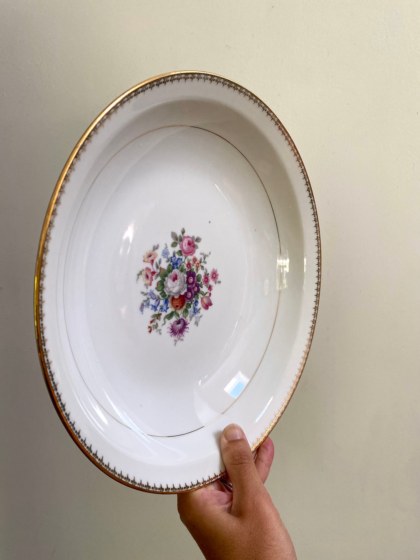 Plat de service creux