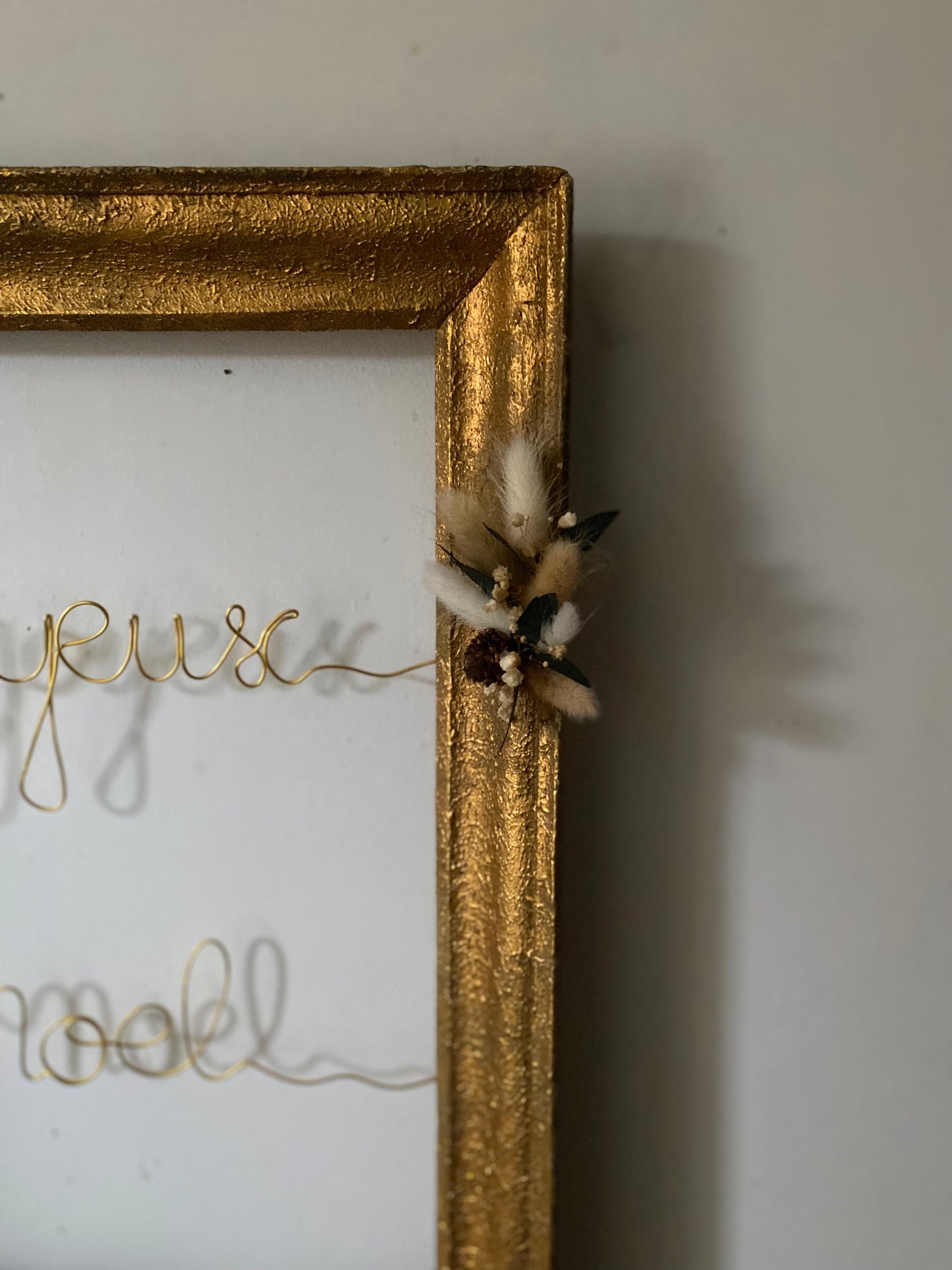 Cadre ancien décoré