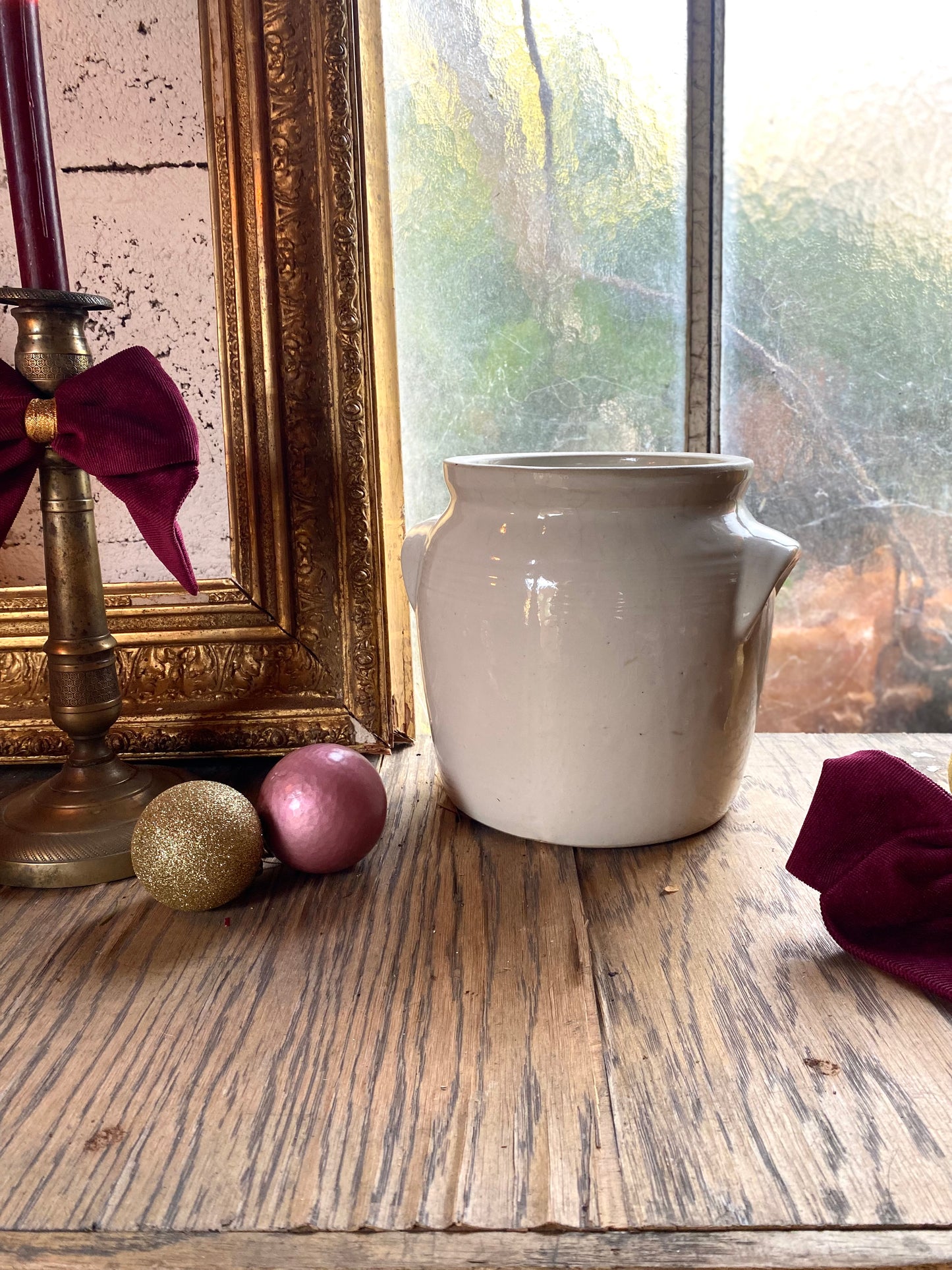 Pot à graisse ancien